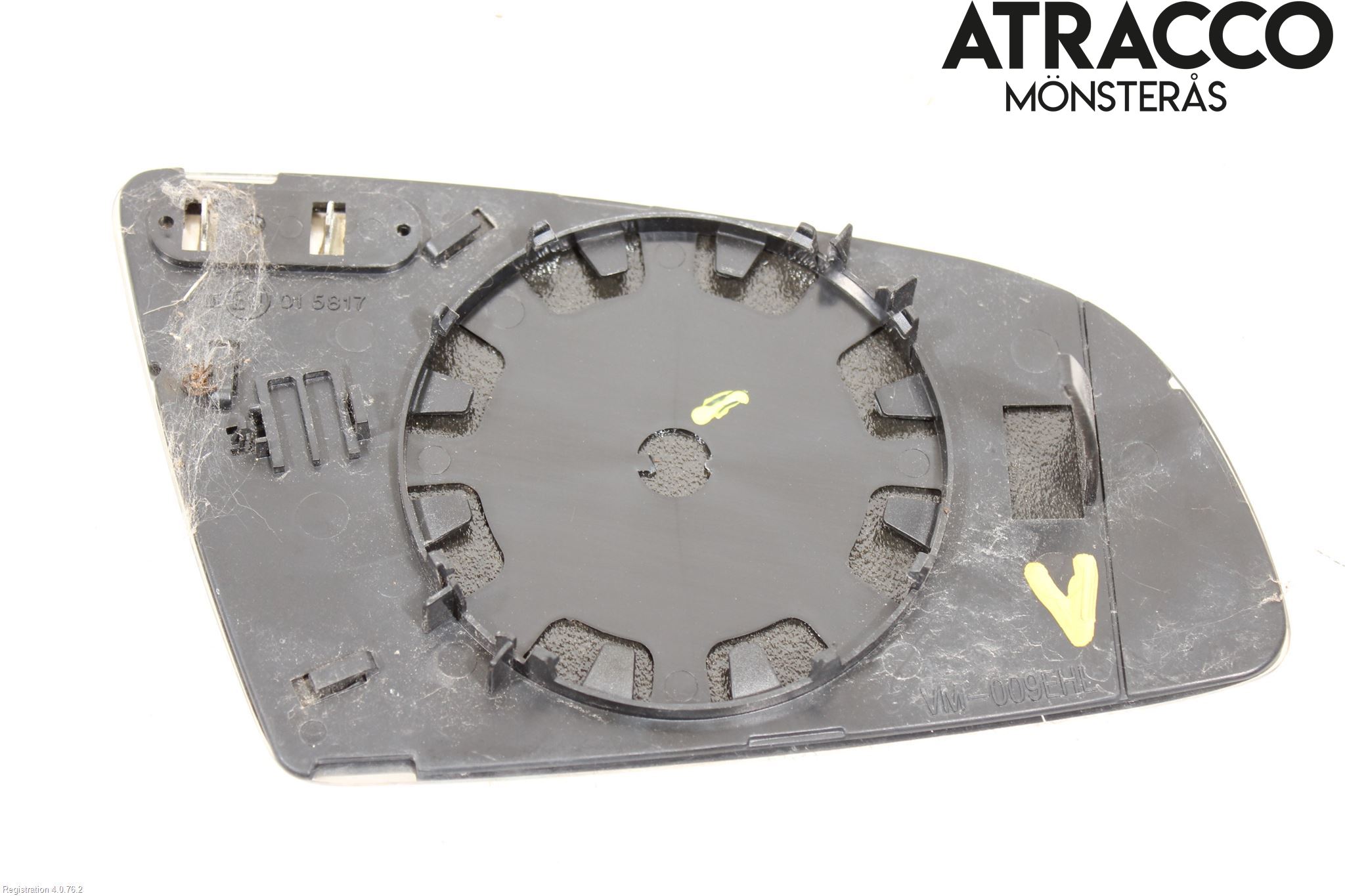 Audi A4/S4 01-05 Spegelglas Vä