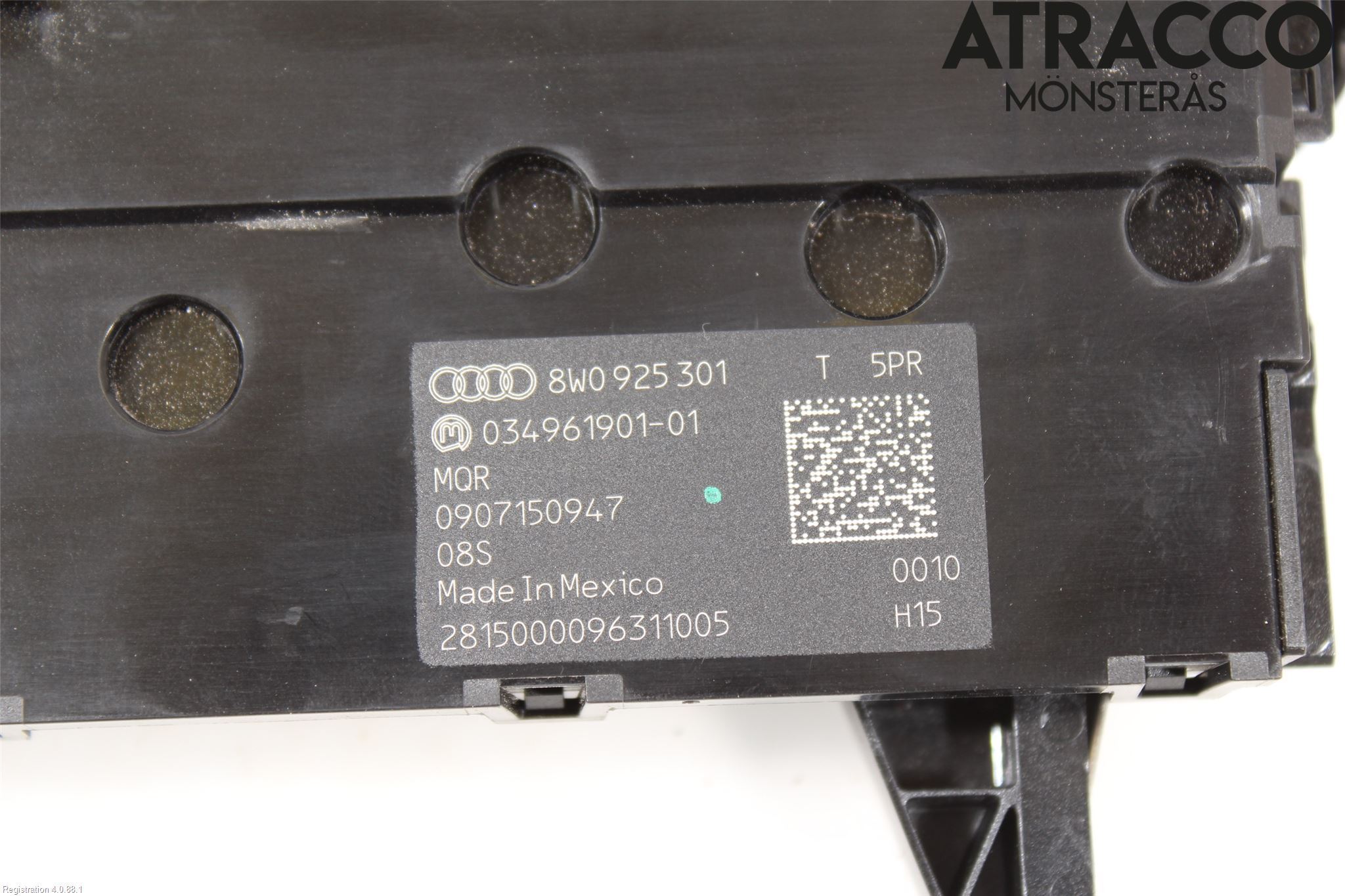 Audi A4/S4 B9 16-19 Strömställare Multifunktion