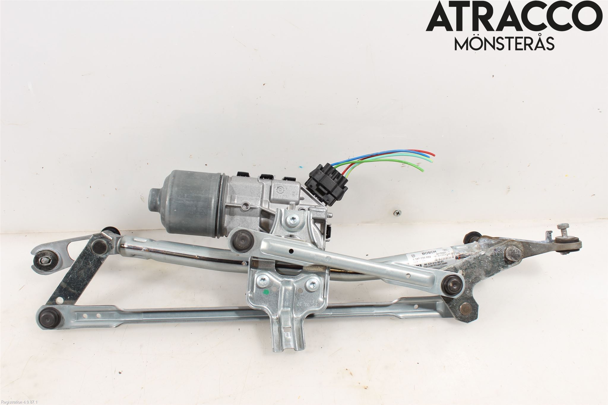 Peugeot PARTNER 16-18 Torkarmotor Vindruta