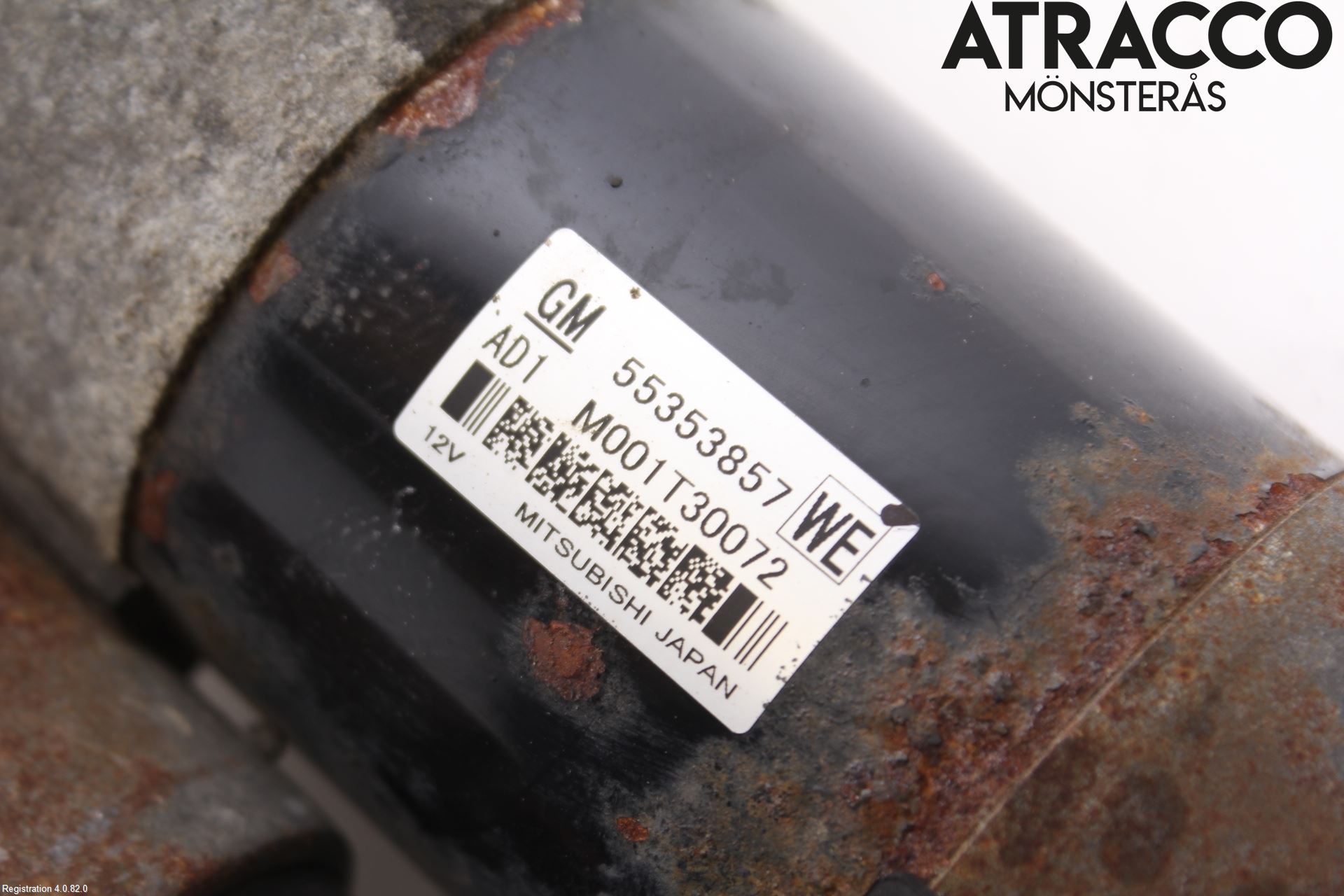 Saab 9-5 10-12 Startmotor Diesel