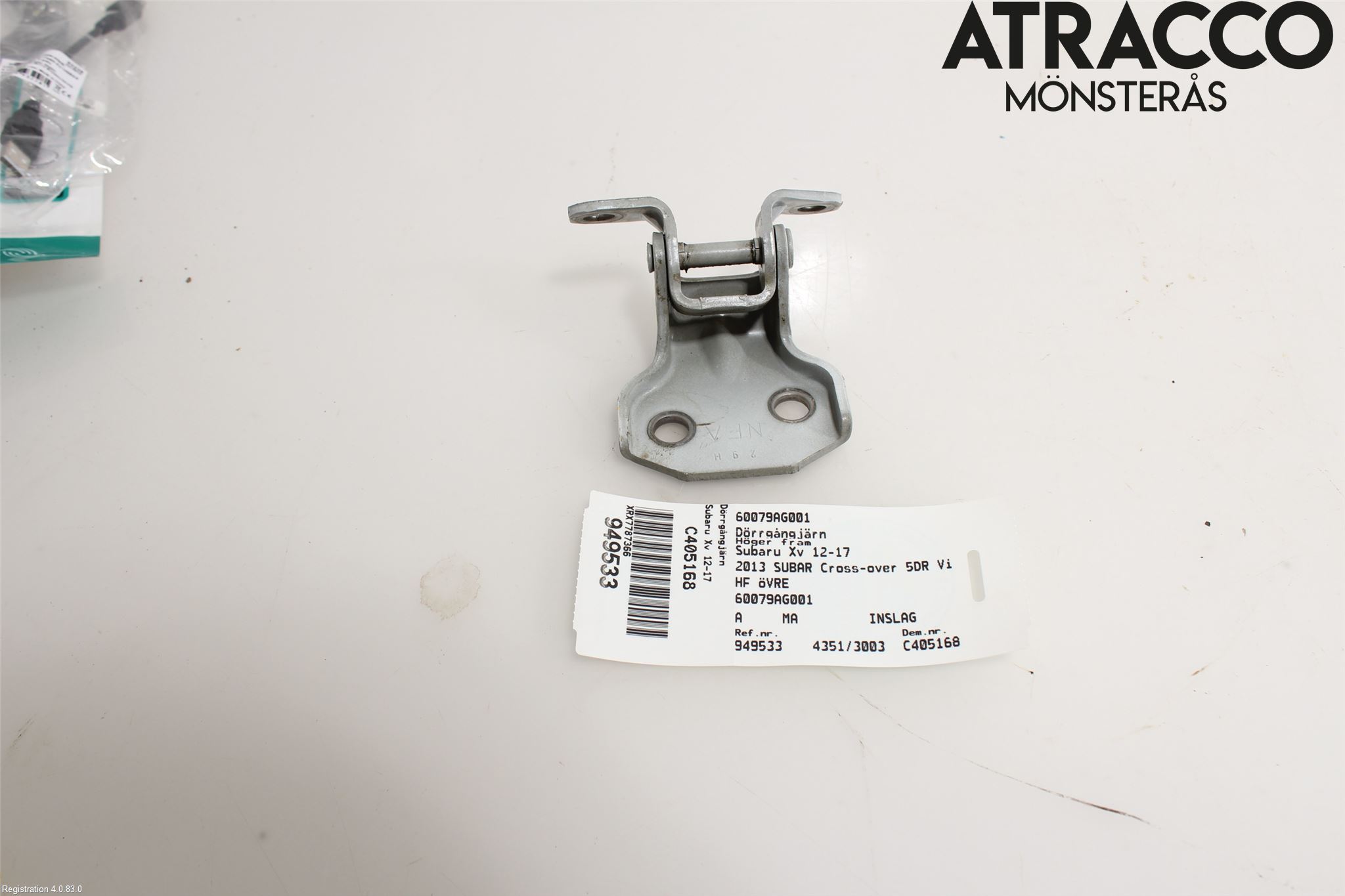Subaru XV 12-17 Dörrgångjärn
