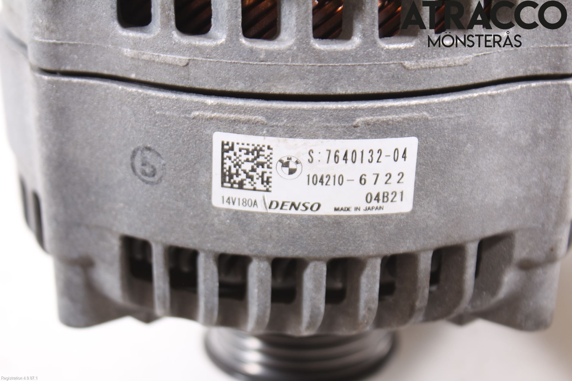 BMW 3 GT F34 13-19 Generator