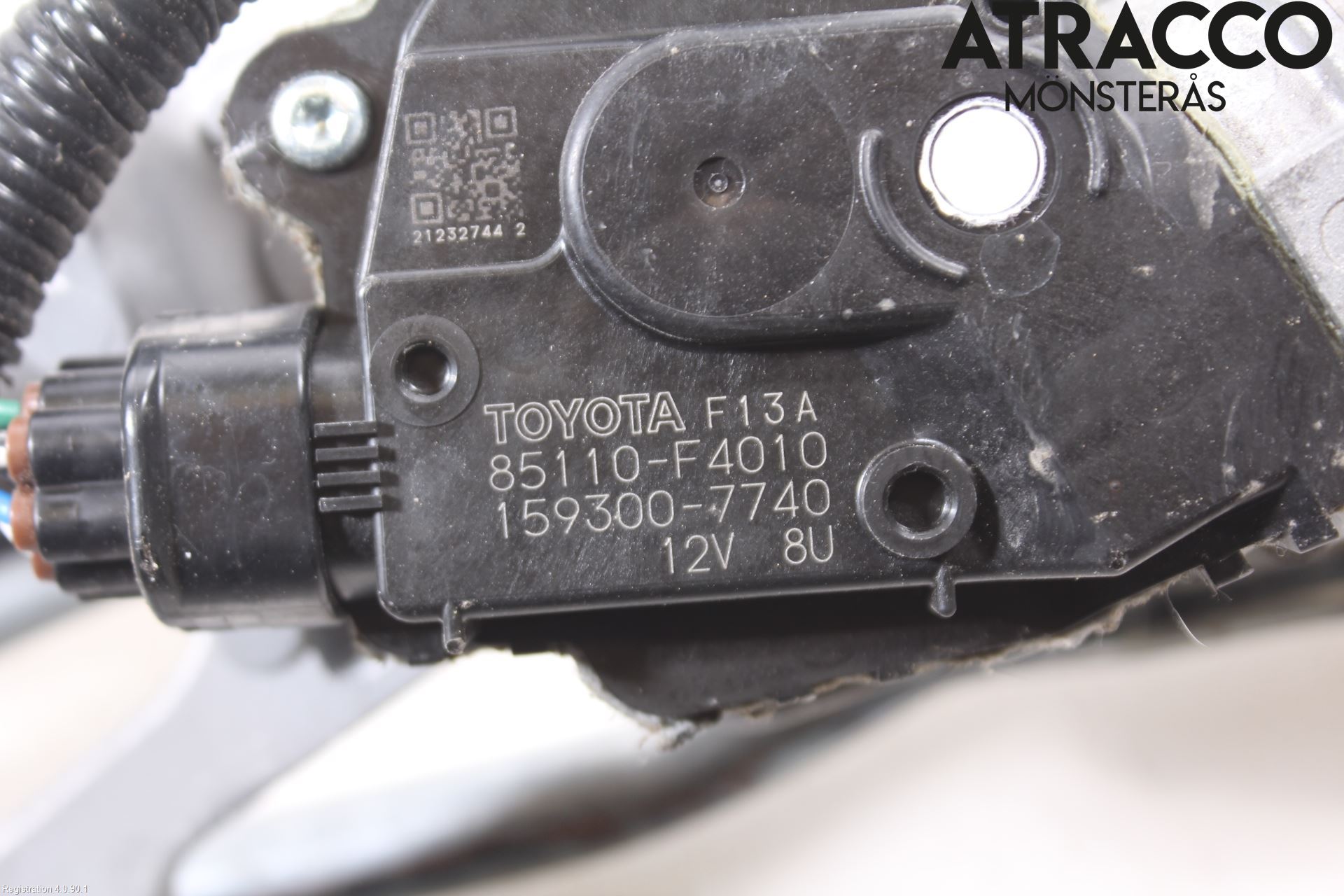 Toyota C-HR 16-23 Torkarmotor Vindruta