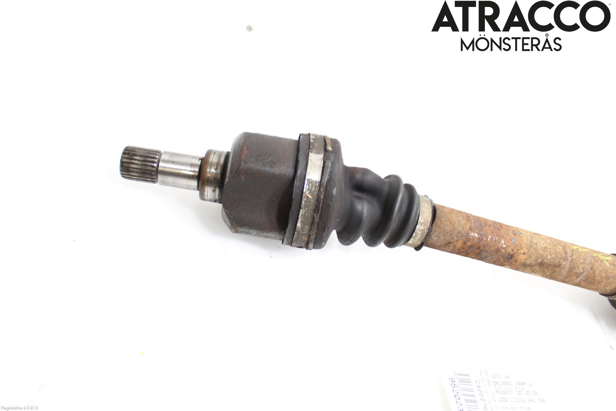 Peugeot 307     05-08 Drivaxel Fram Vänster