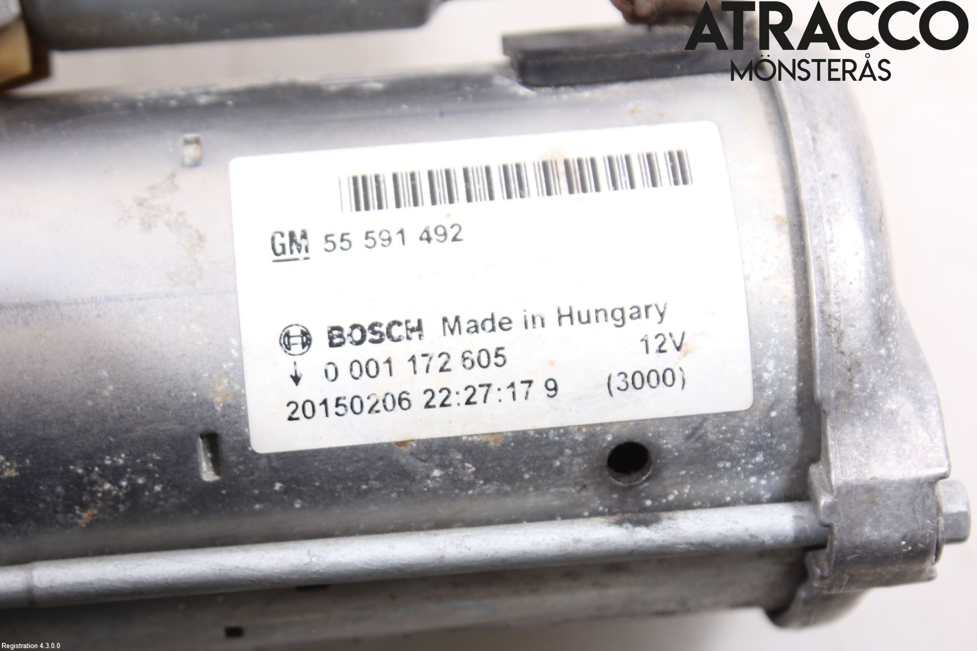 Opel CORSA E 15-19 Startmotor
