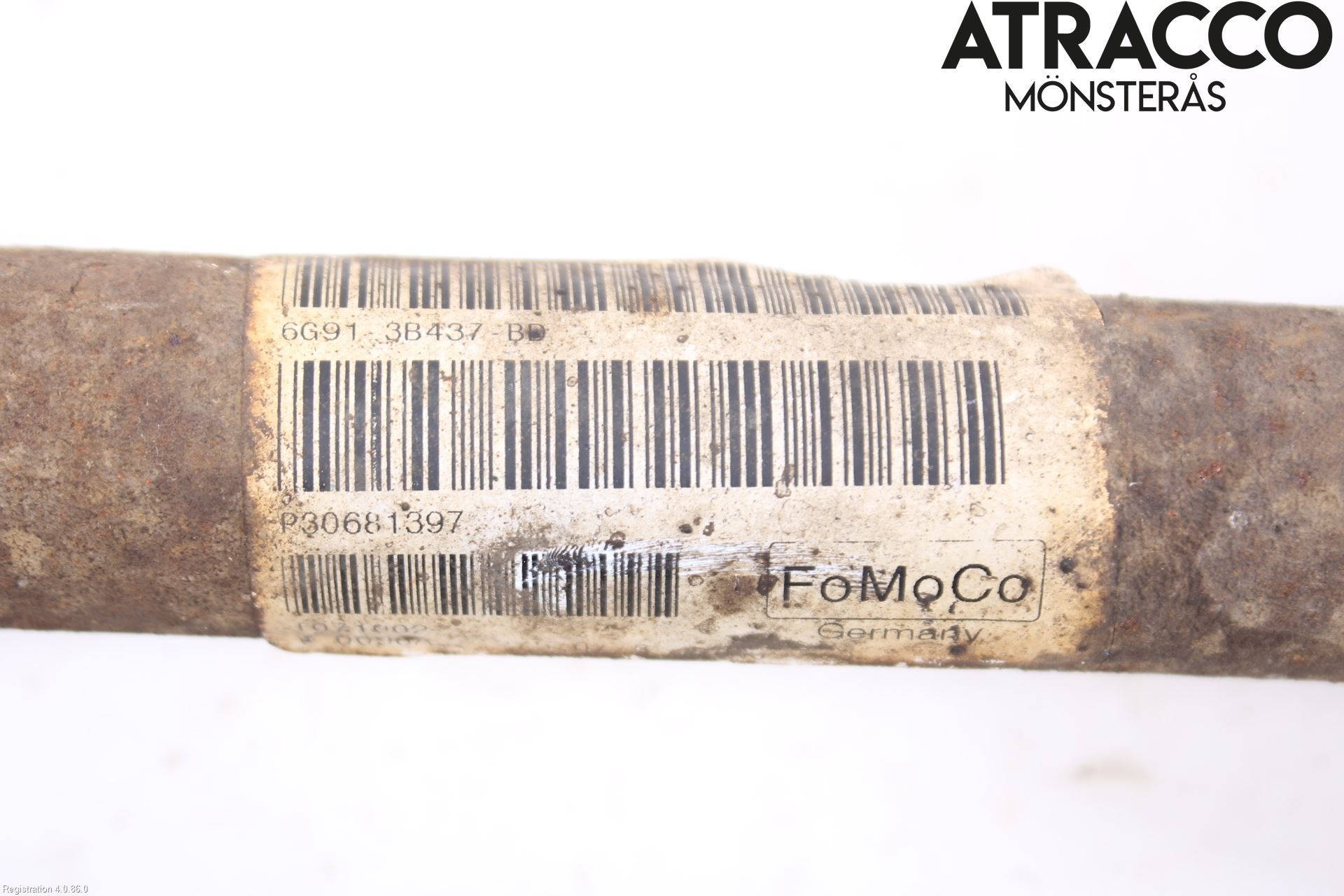 Ford MONDEO 07-15 Drivaxel Fram Vänster