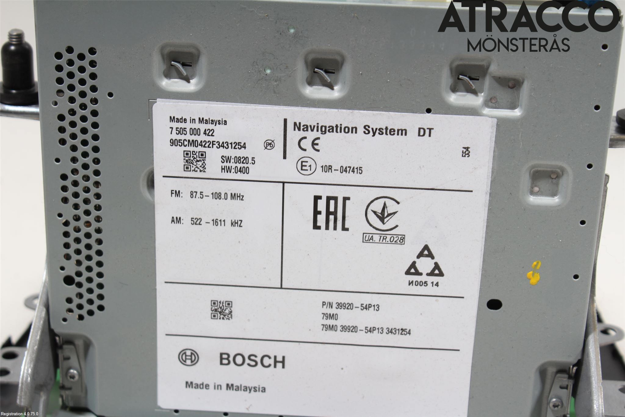 Suzuki VITARA 15- Radio