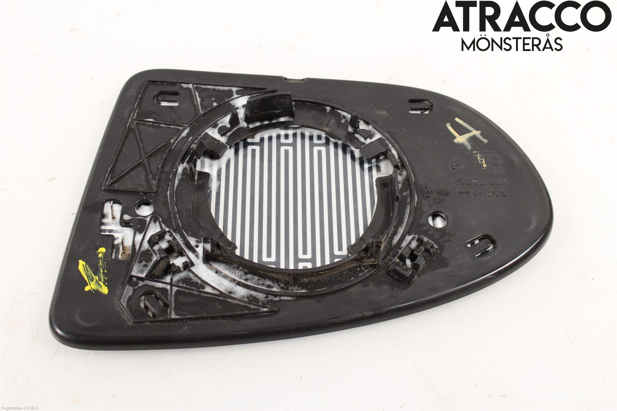 Nissan QASHQAI 10-14 Spegelglas Hö