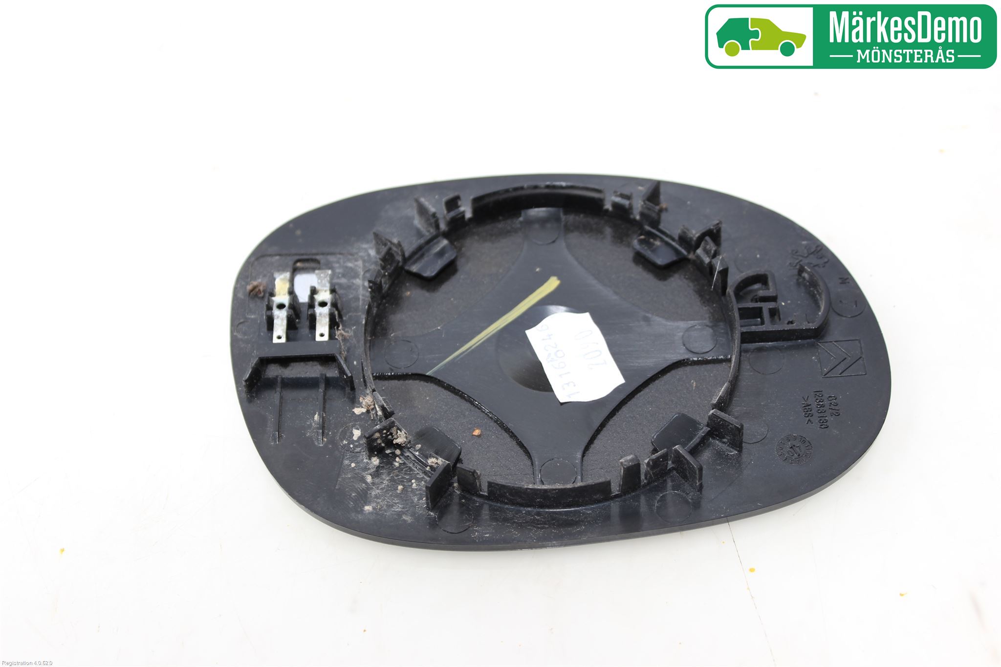 Citroen C3 05-10 Spegelglas Vä