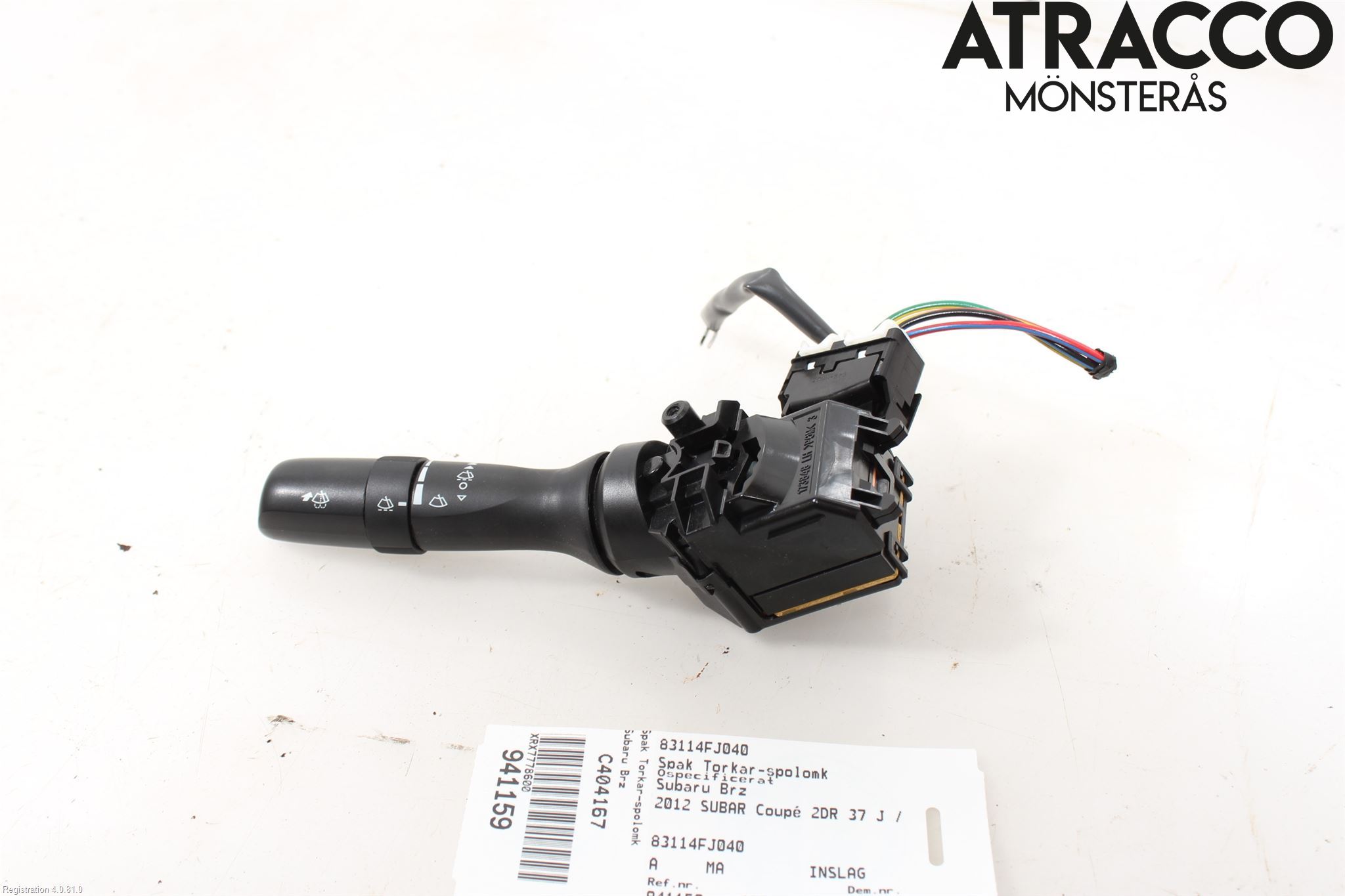 Subaru BRZ Spak Torkar-Spolomk