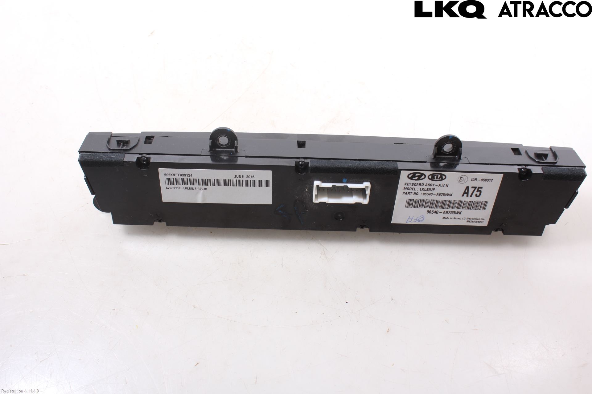 Kia OPTIMA 16-20 Cd Radio - Multimediapanel