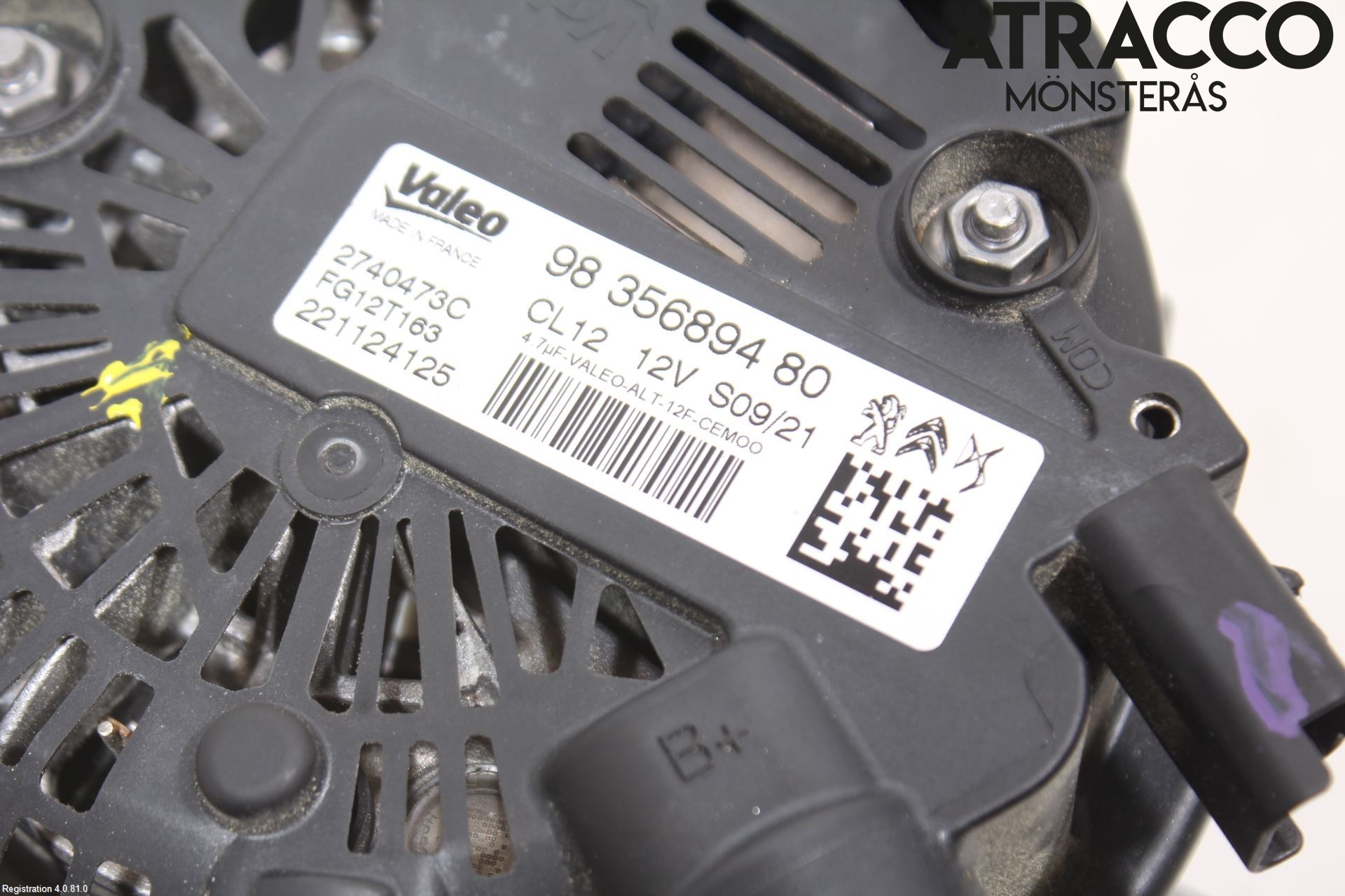 Opel MOKKA 21- Generator