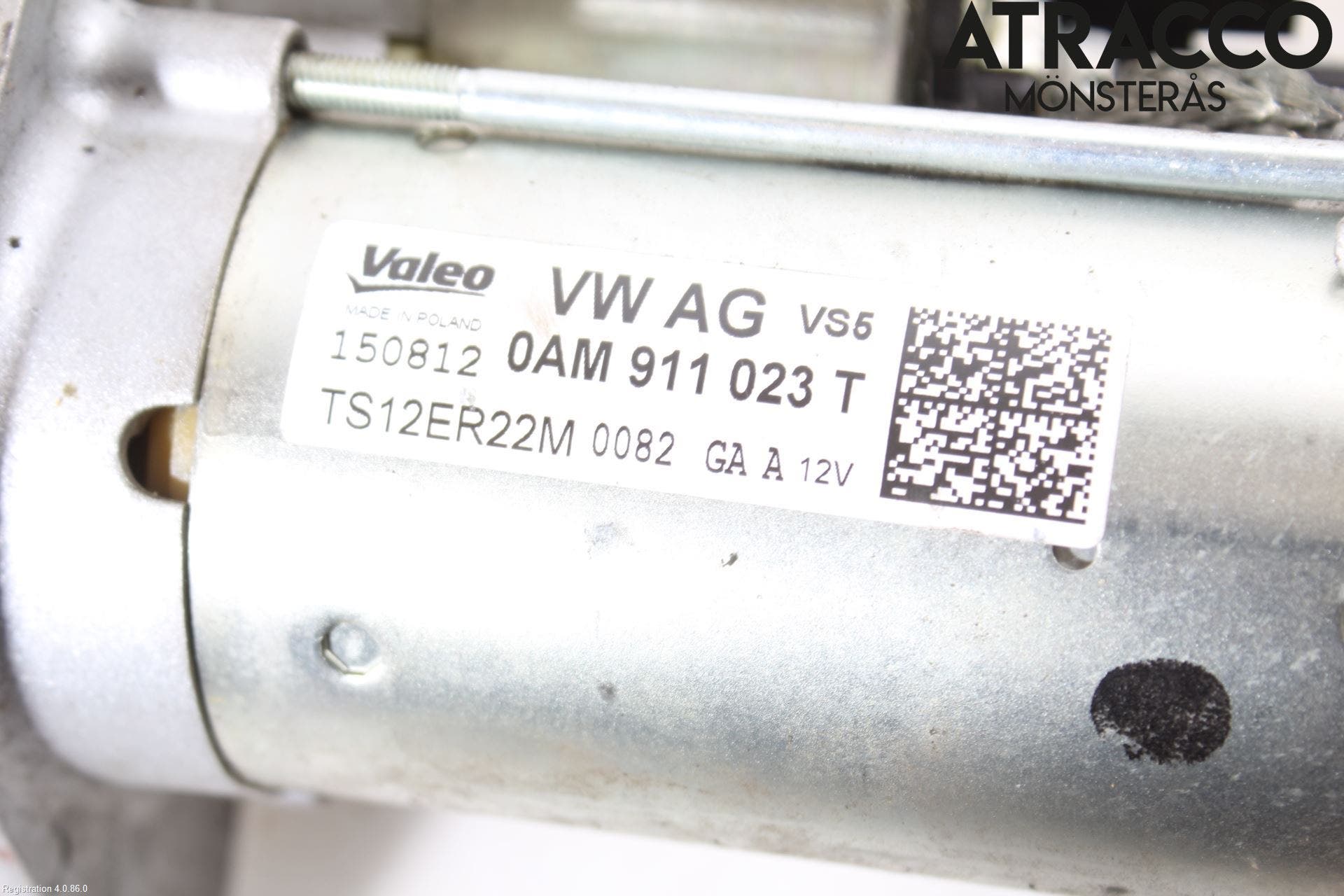 Volkswagen VW GOLF PLUS/CROSS GOLF 04-14 Startmotor