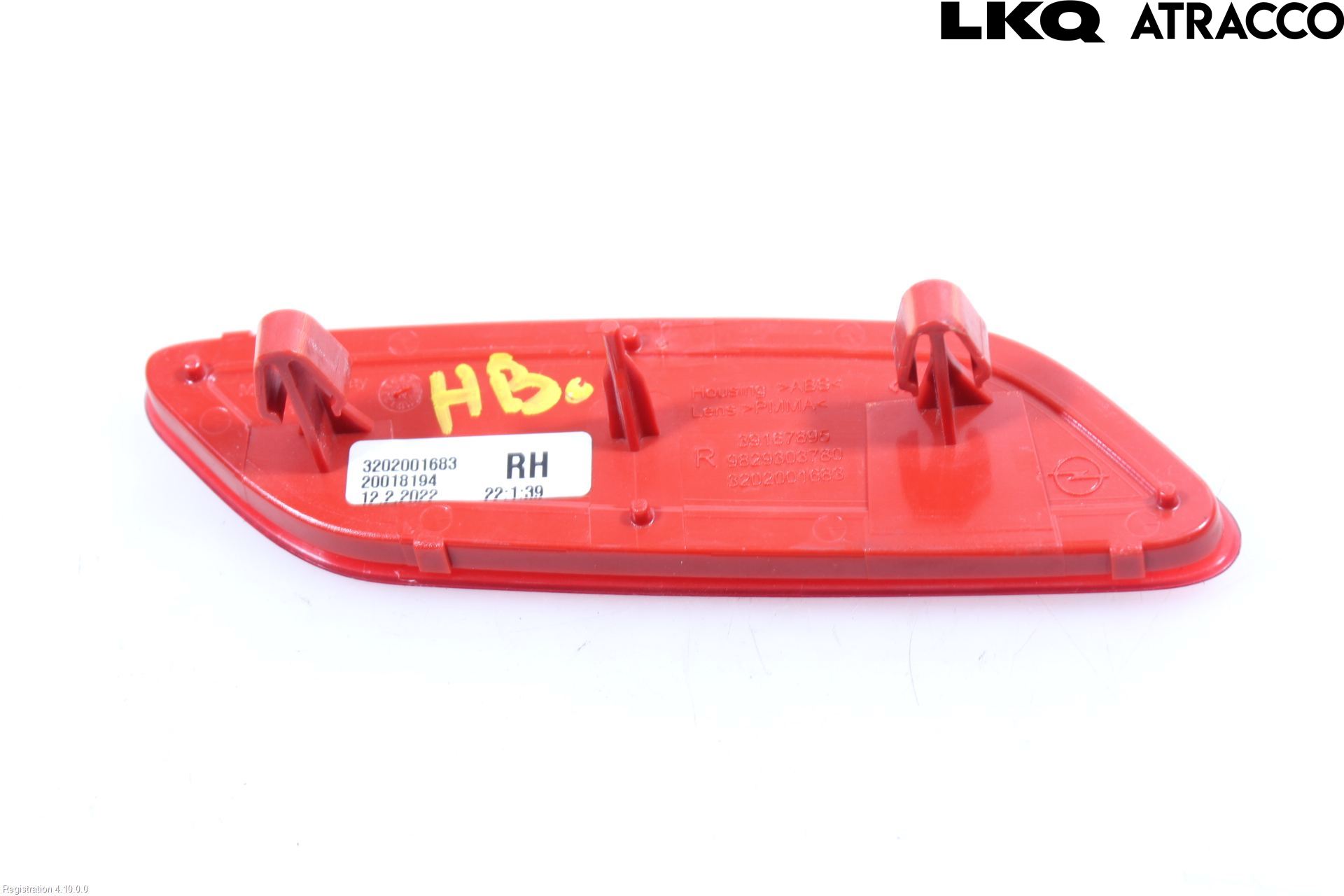 Opel CORSA F, CORSA-E 20- Dimljus/Reflex Bak