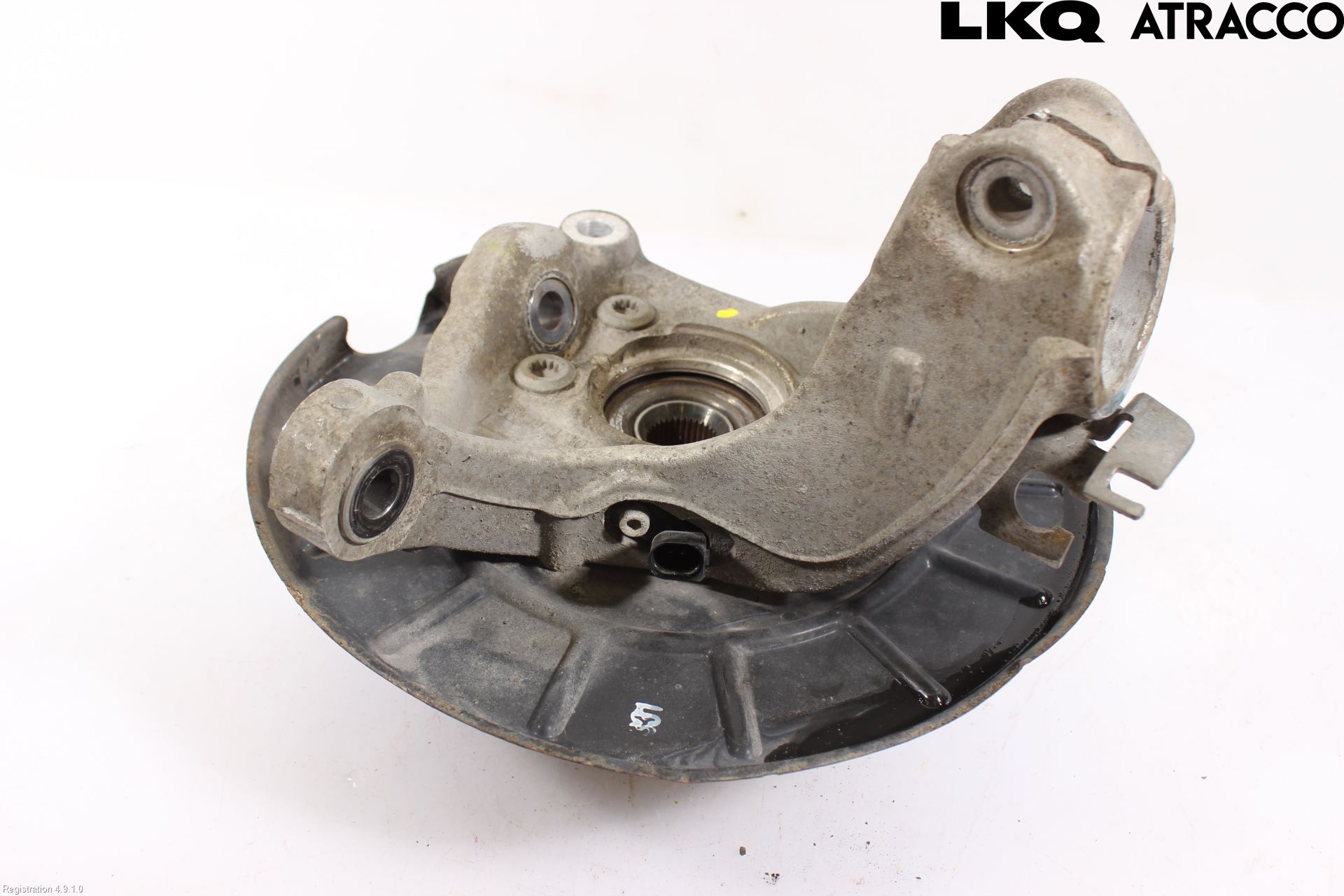 Volkswagen VW PASSAT 11-14 Styrspindel Lagerhus Hö