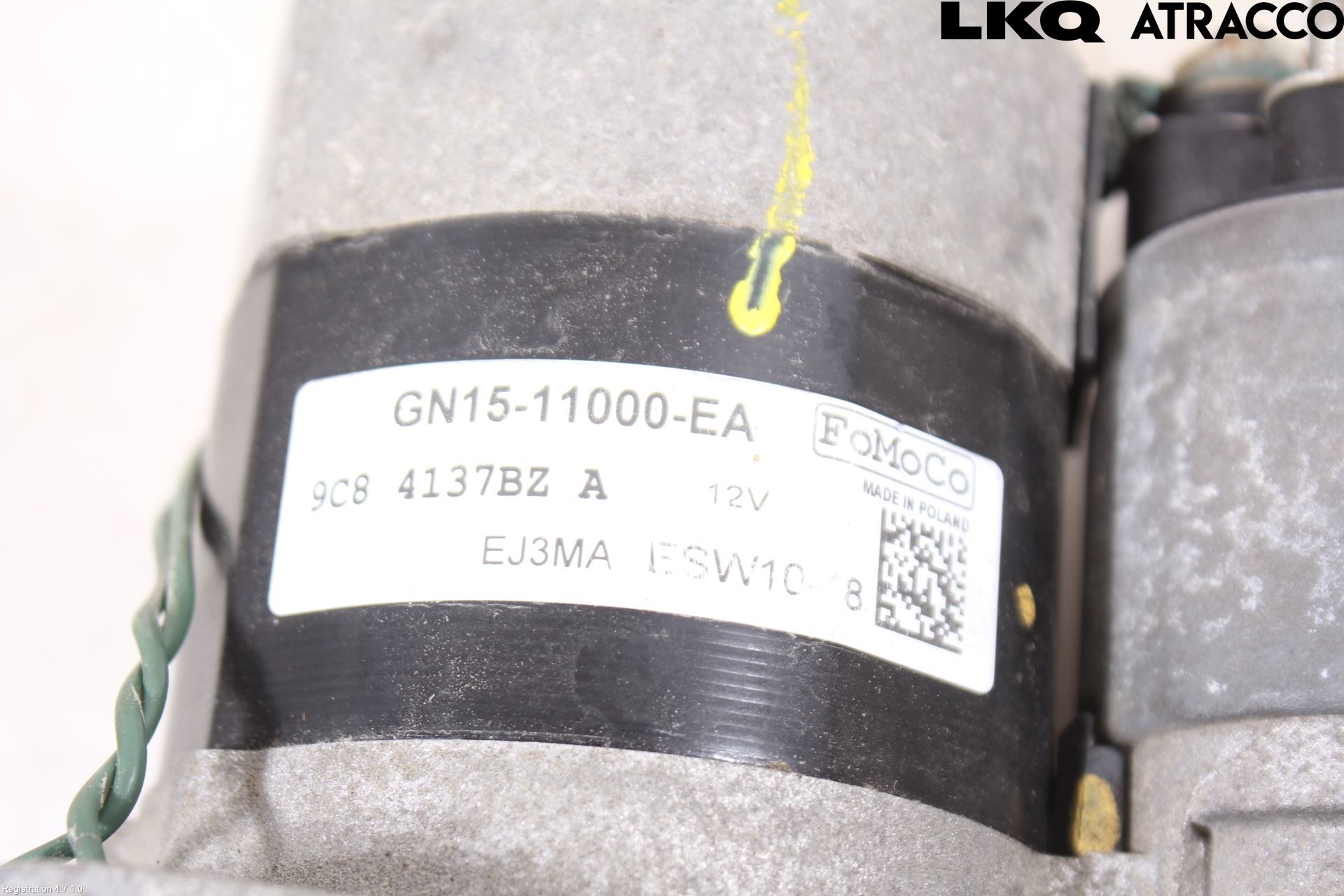 Ford ECOSPORT 17- Startmotor Diesel