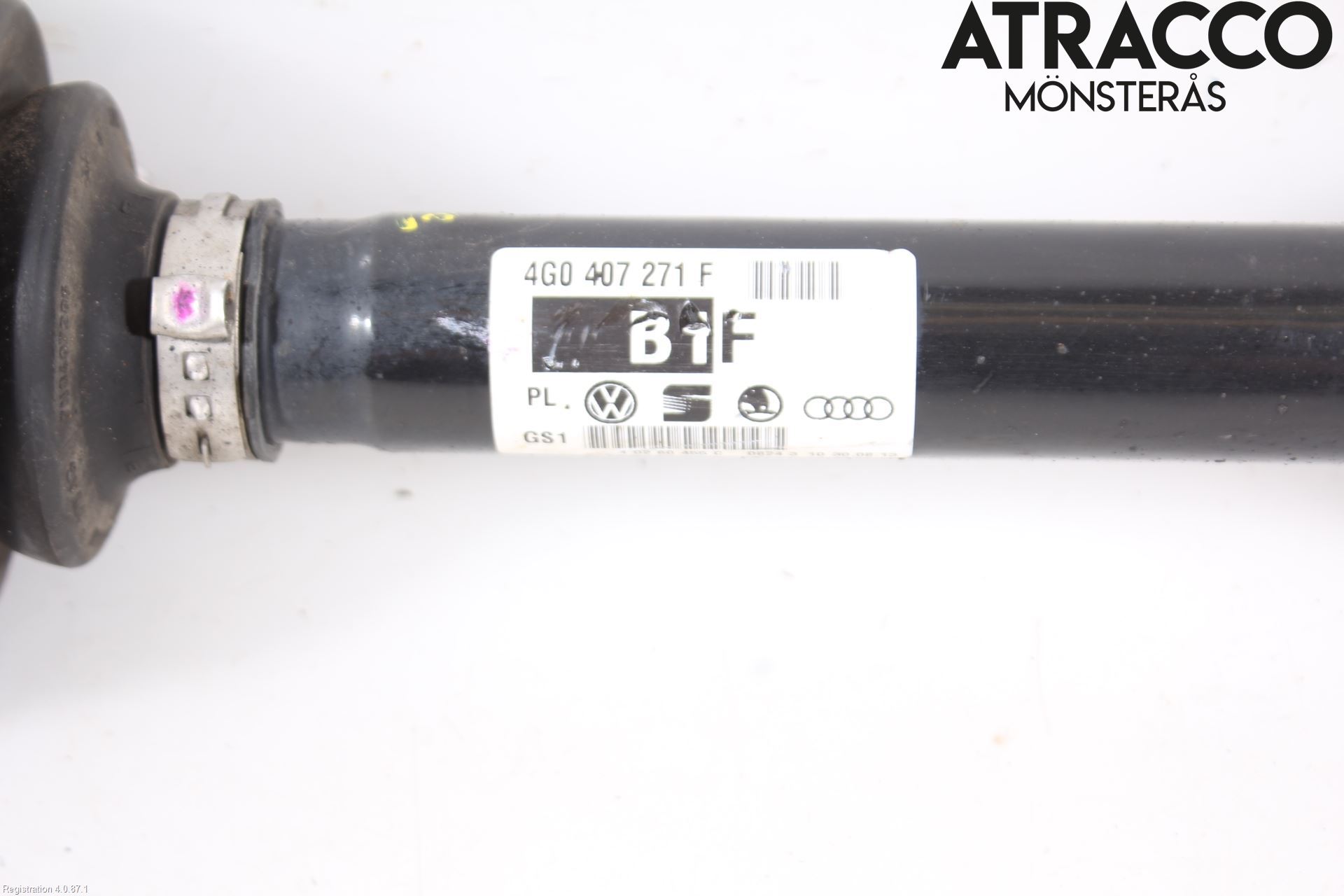 Audi Q5 09-16 Drivaxel Fram Vänster