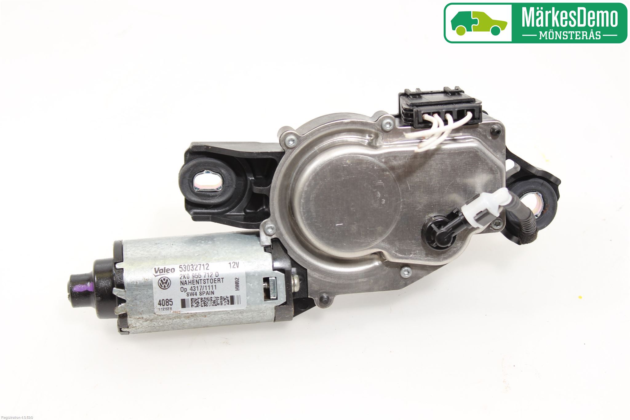 Volkswagen VW CADDY 11-15 Torkarmotor Baklucka