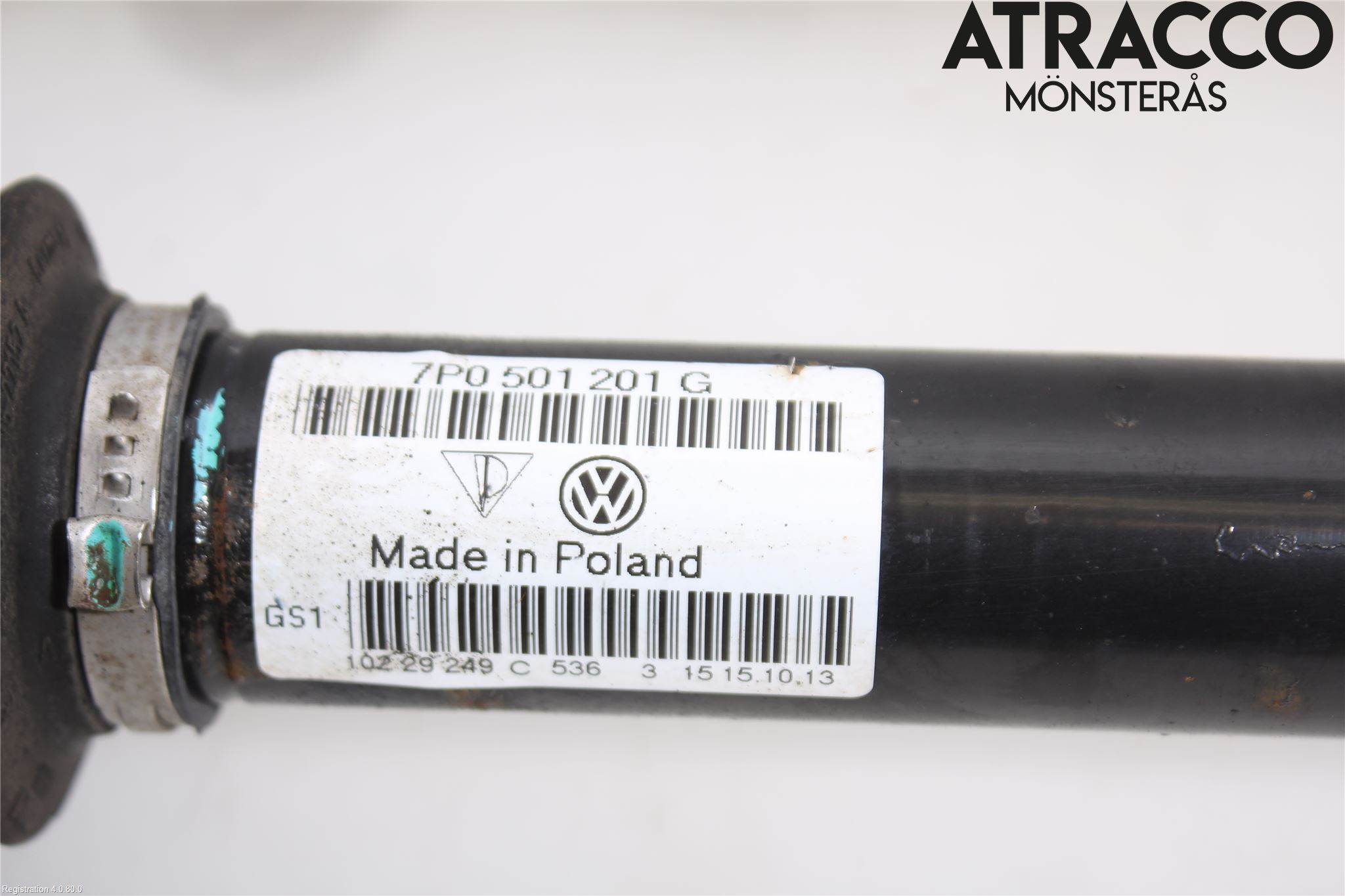 Porsche CAYENNE 03- Drivaxel Bak Vänster