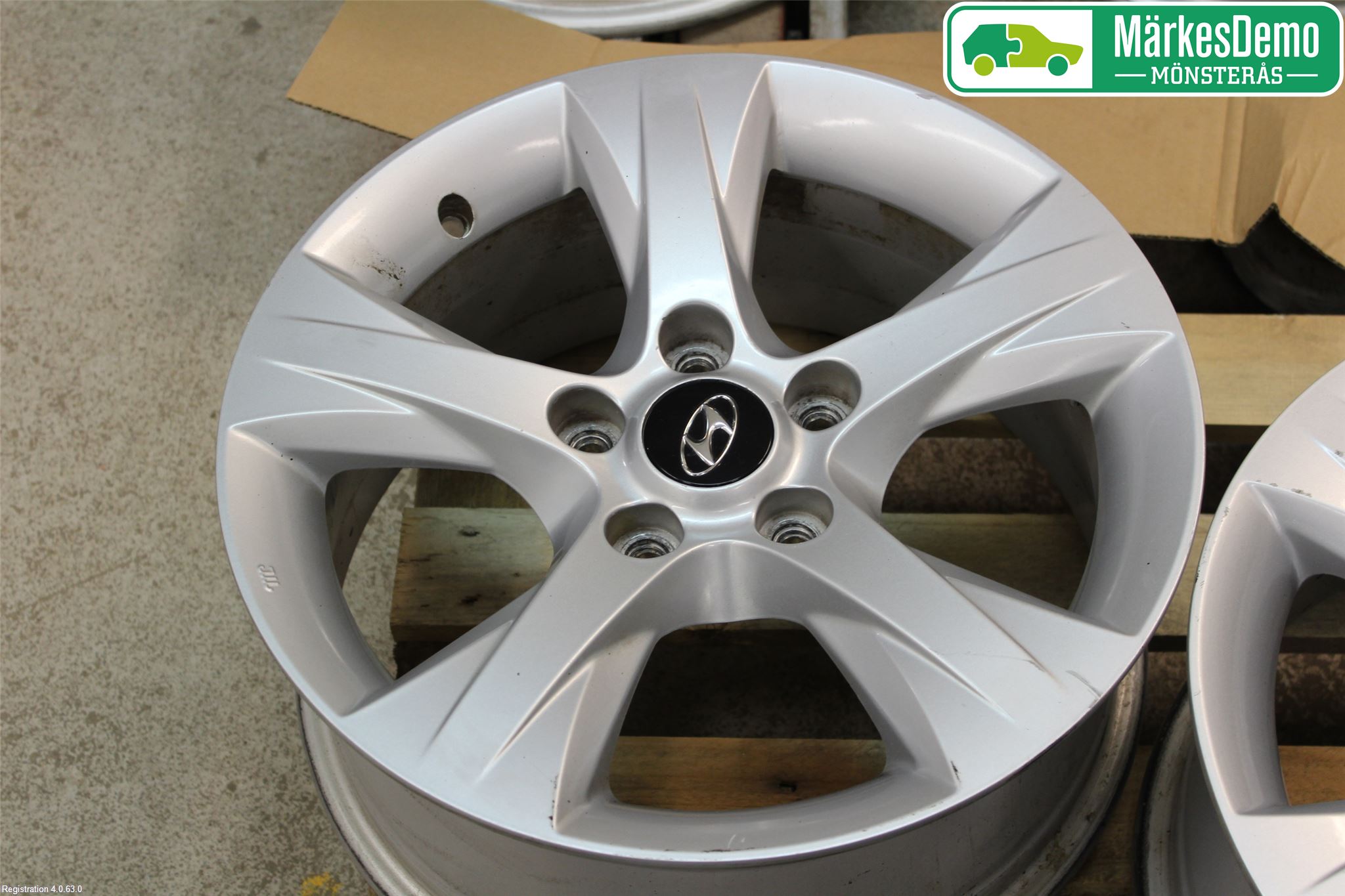 Hyundai i30 FD 07-12 Fälgsats Aluminium