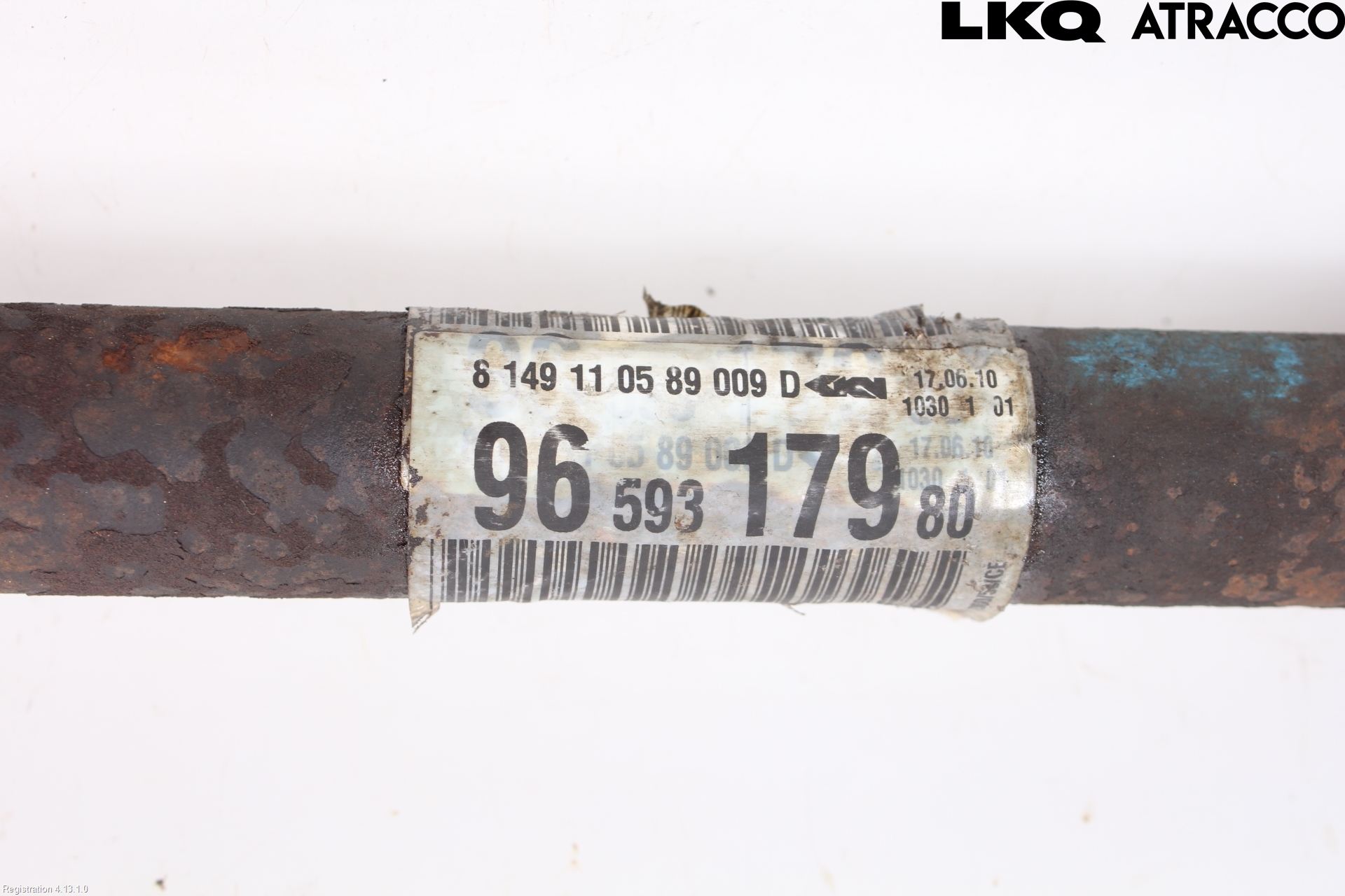 Peugeot 207 Drivaxel Fram Höger
