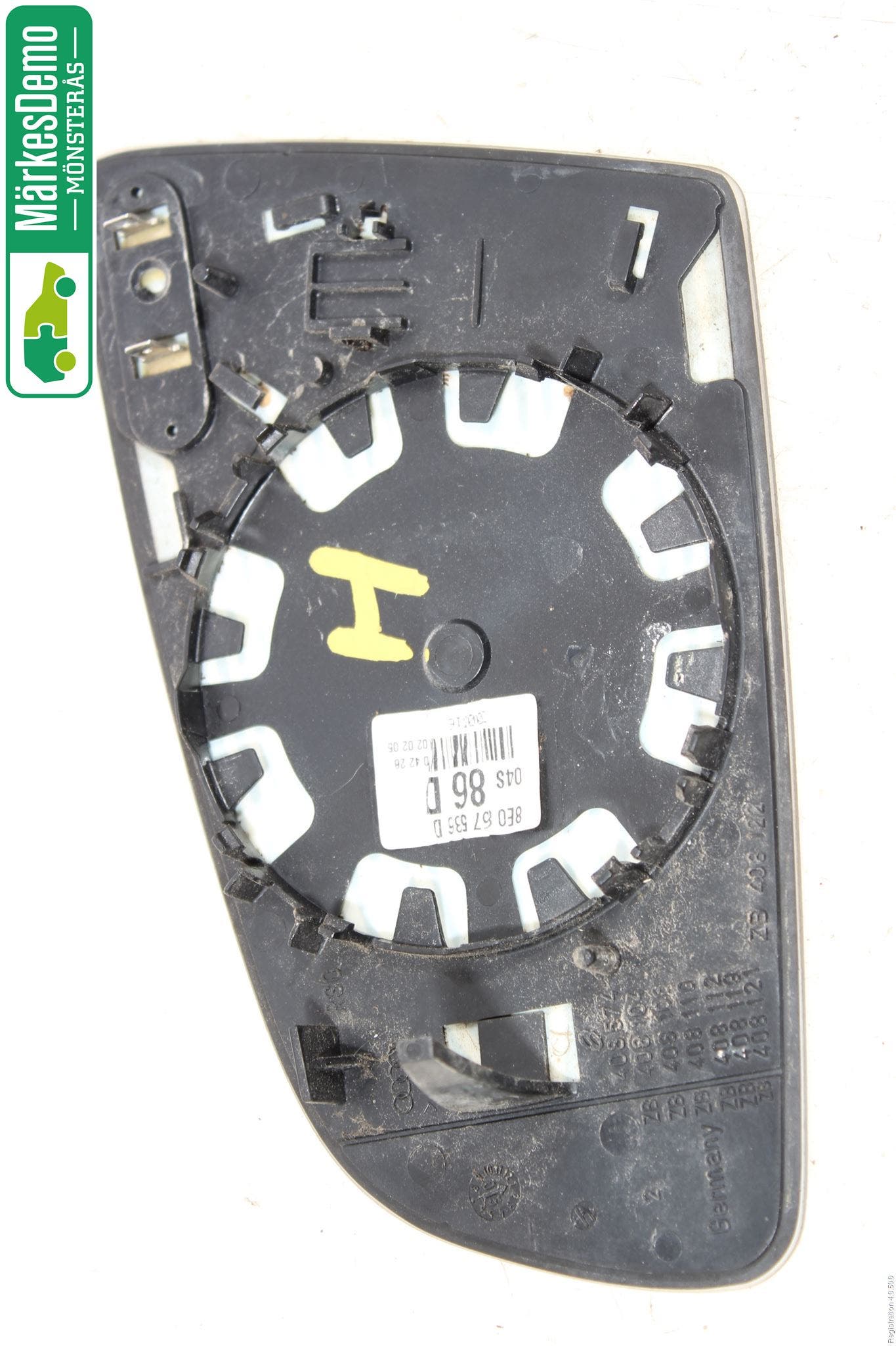 Audi A3/S3     04-05 Spegelglas Hö