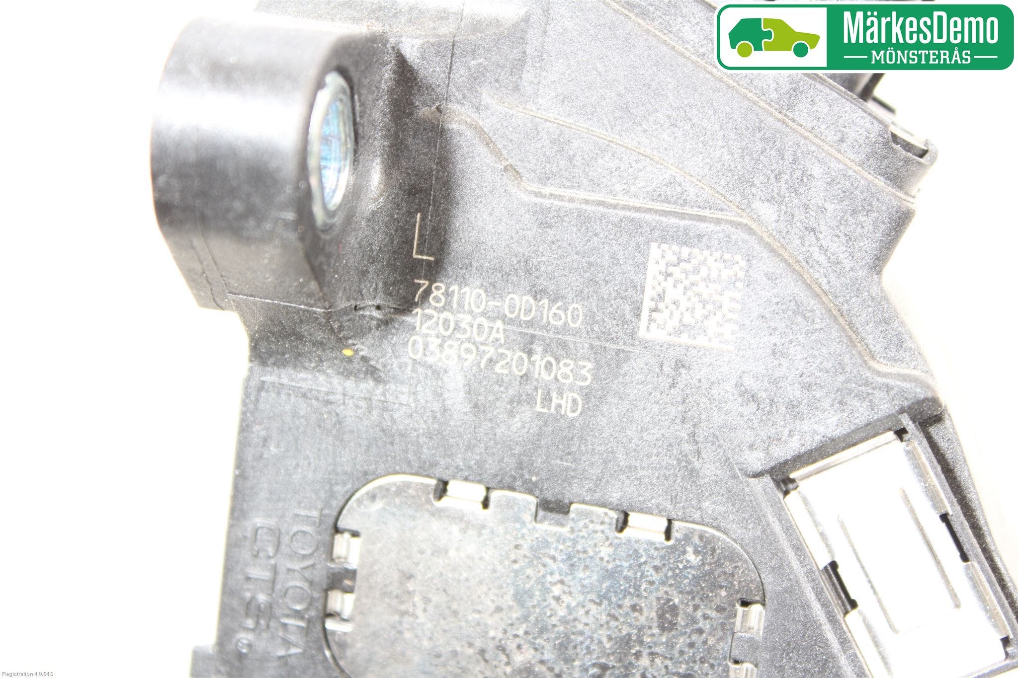 Toyota YARIS XP130 12-14 Gaspedal