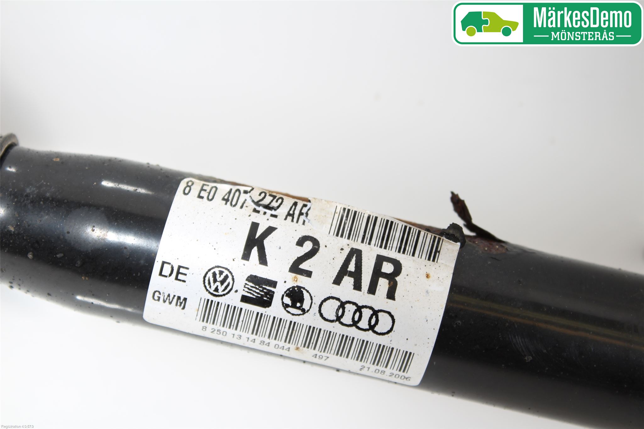 Audi A4/S4 05-07 Drivaxel Fram Höger