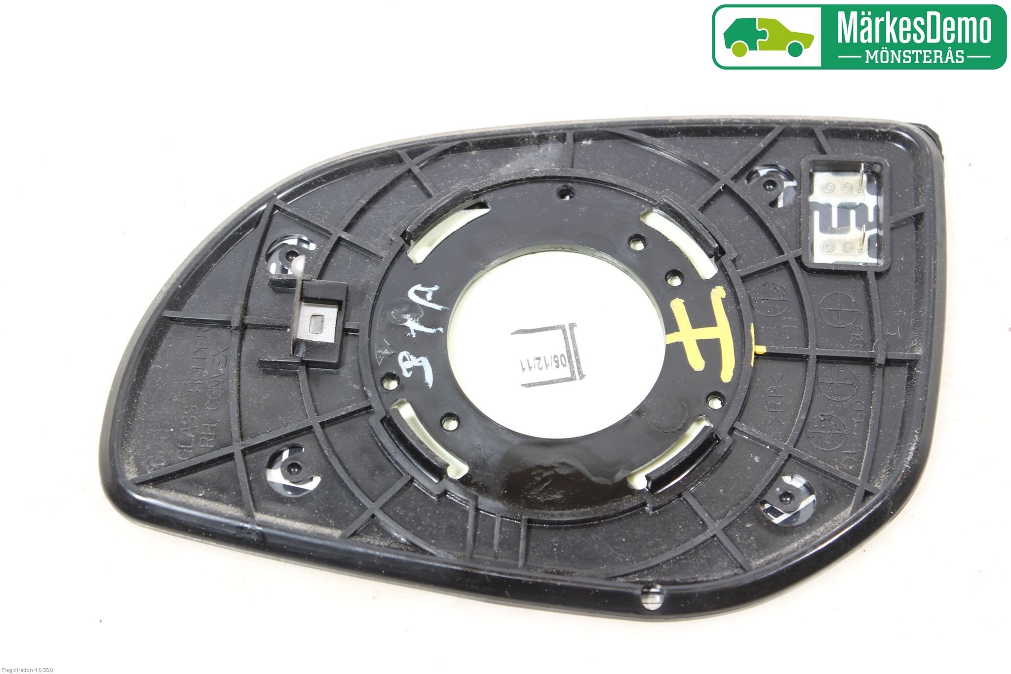 Hyundai i20 PB 09-14 Spegelglas Hö