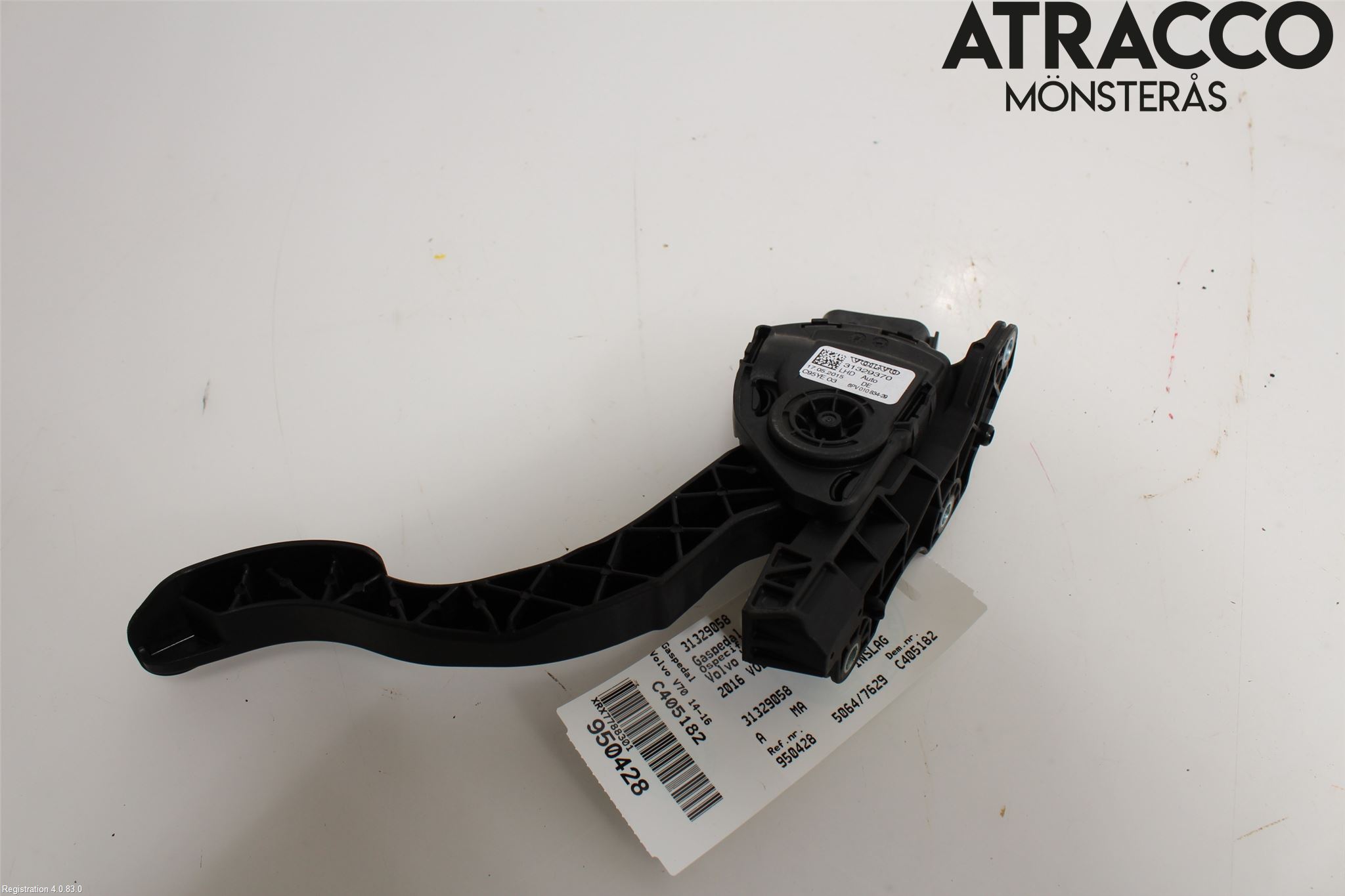 Volvo V70 14-16 Gaspedal
