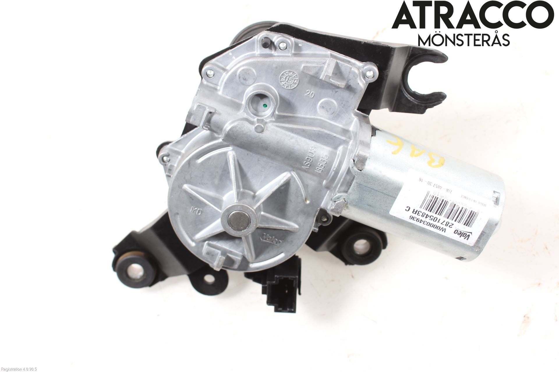 Renault CAPTUR 13-19 Torkarmotor Baklucka