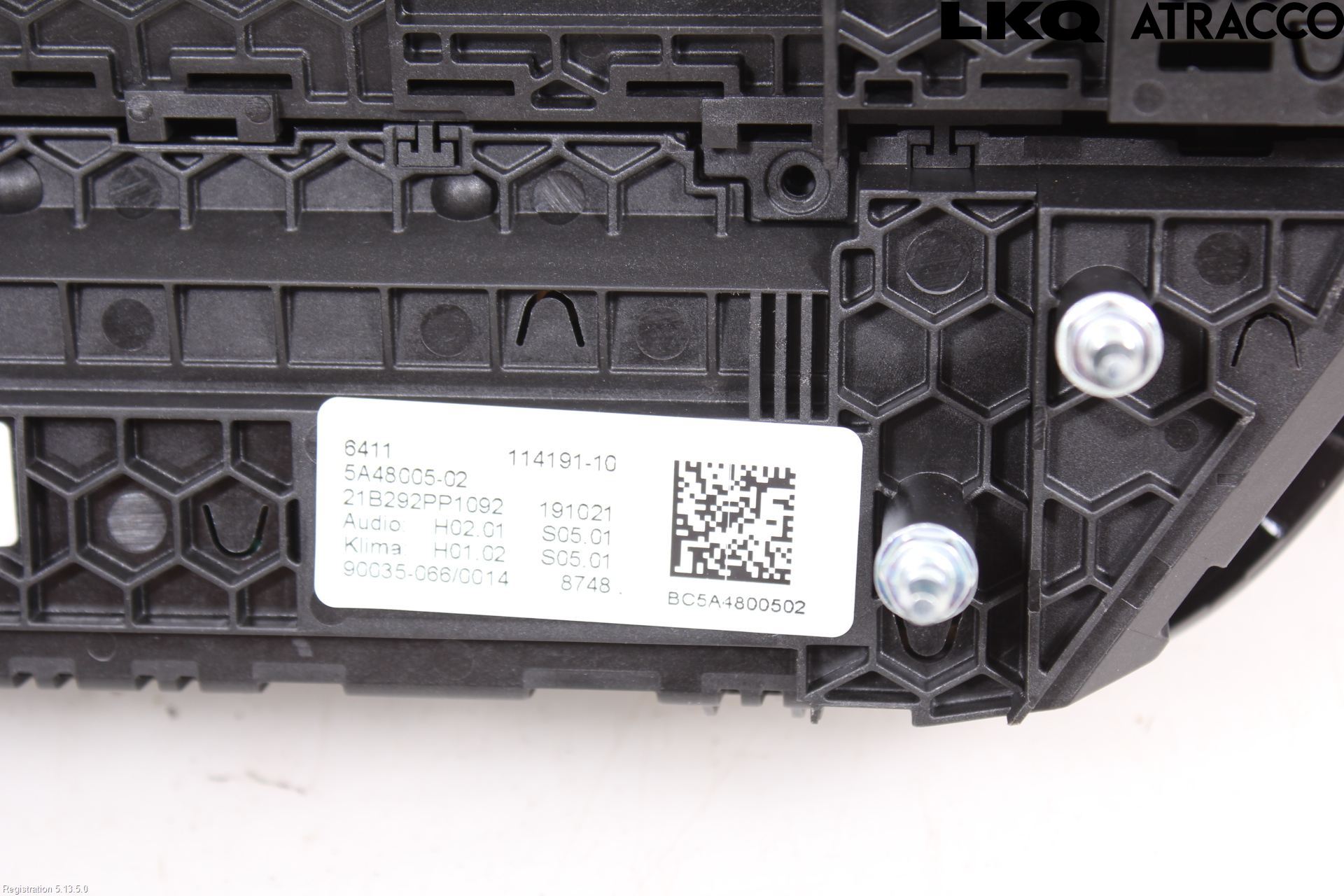 BMW 5 G30/G31/F90 17-23 Ac Styrenhet Ac Manöveren