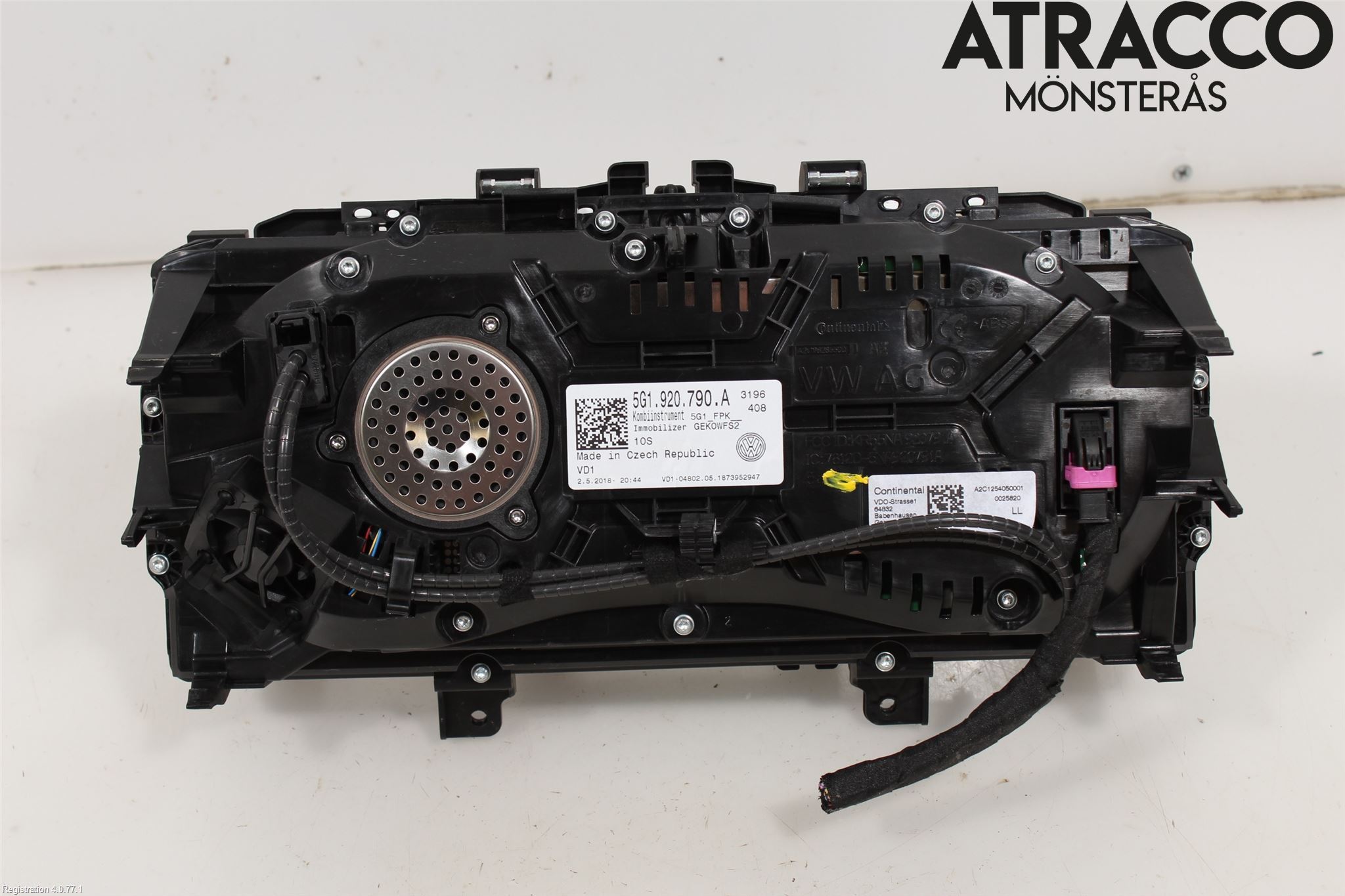 Volkswagen VW GOLF / E-GOLF VII 13-20 Instrument Komb
