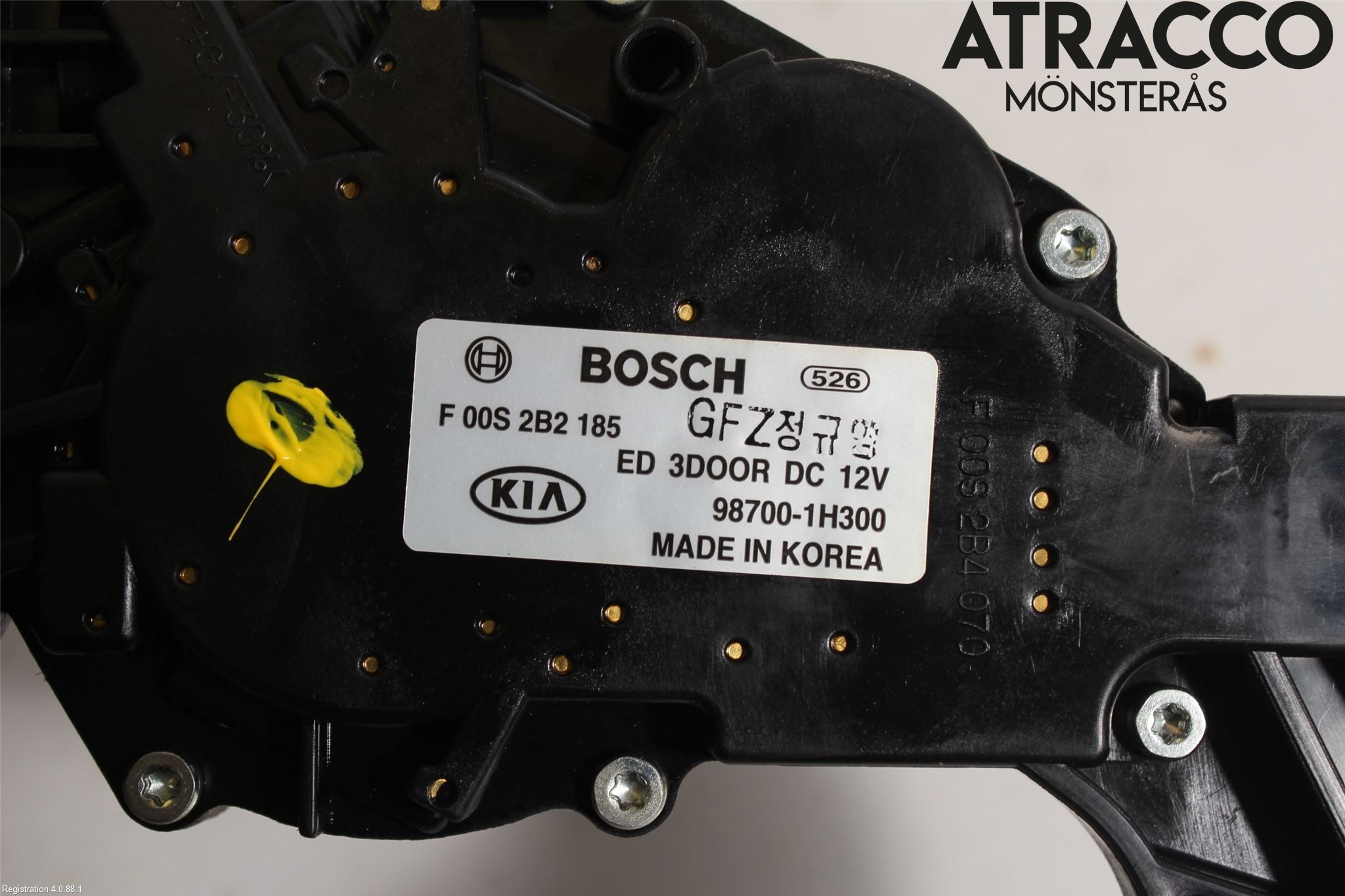 Hyundai ix35 Torkarmotor Baklucka