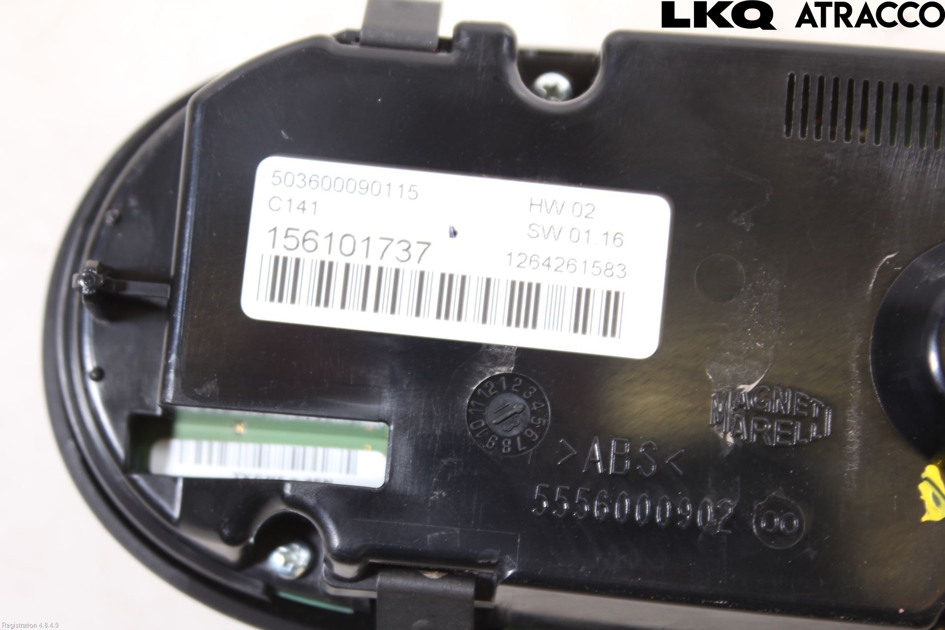 Alfa GIULIETTA Ac Styrenhet Ac Manöveren