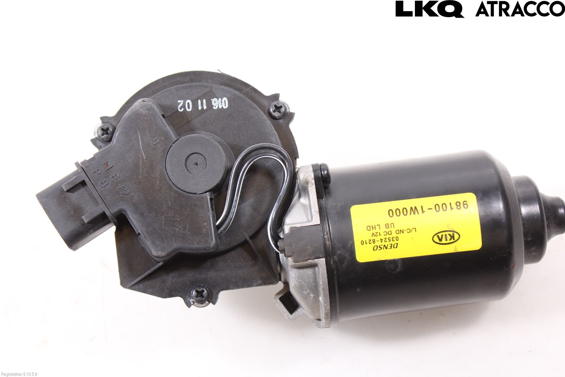 Kia RIO 12-16 Torkarmotor Vindruta