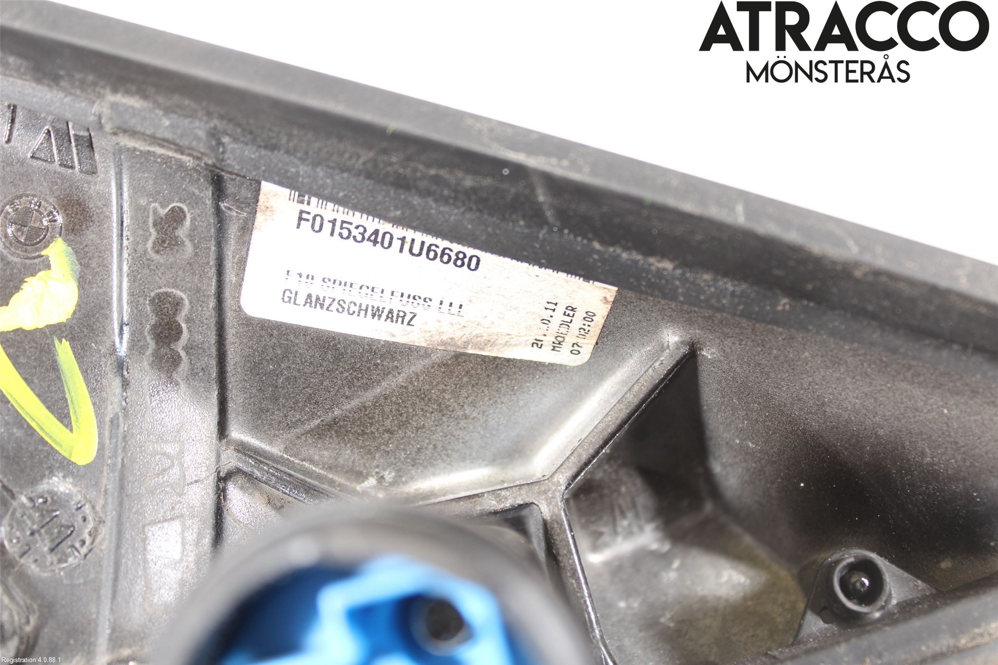 BMW 5 F10/F11/F18 09-17 Spegel Yttre El Vä