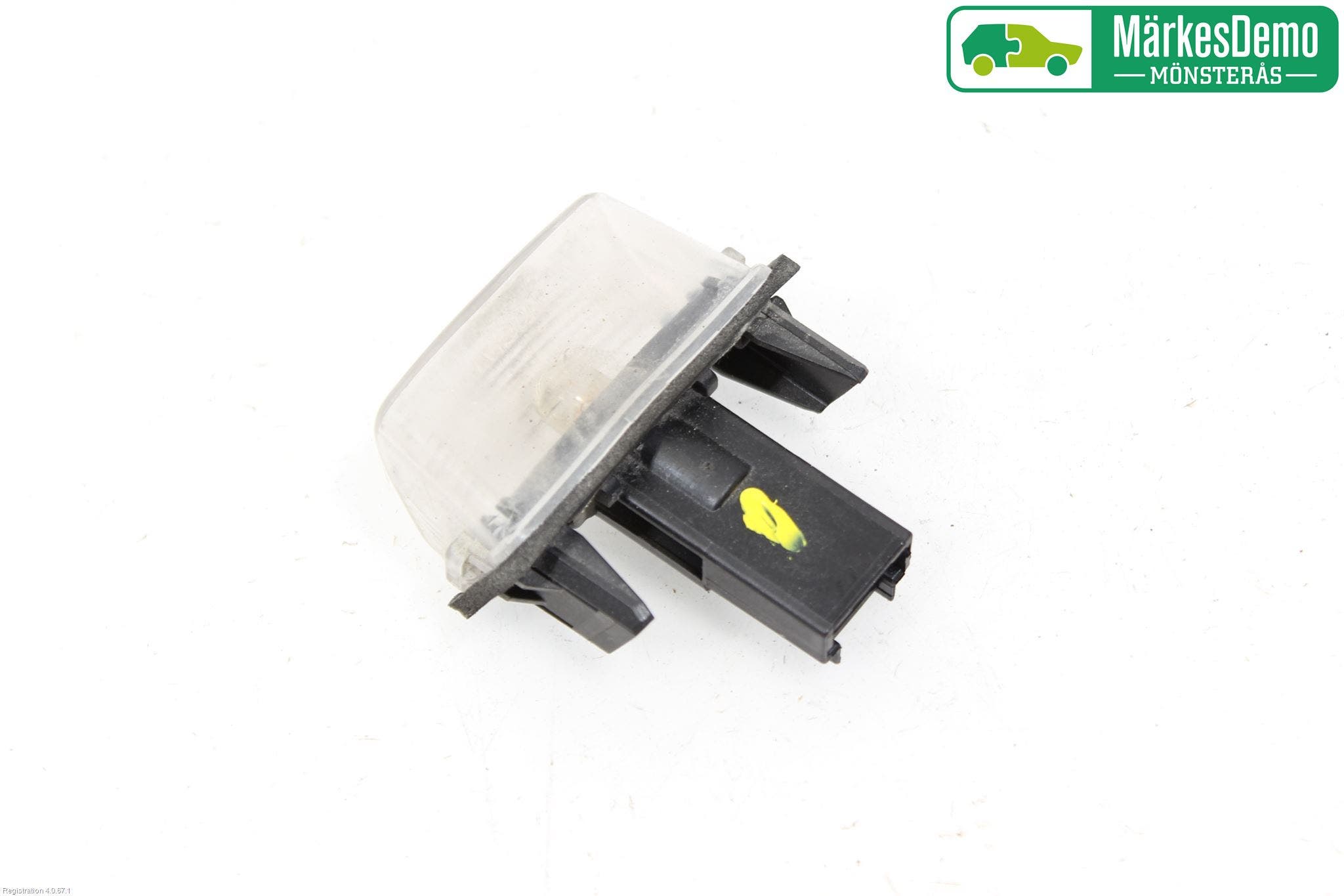 Peugeot 5008 10-16 Skylt Belysning