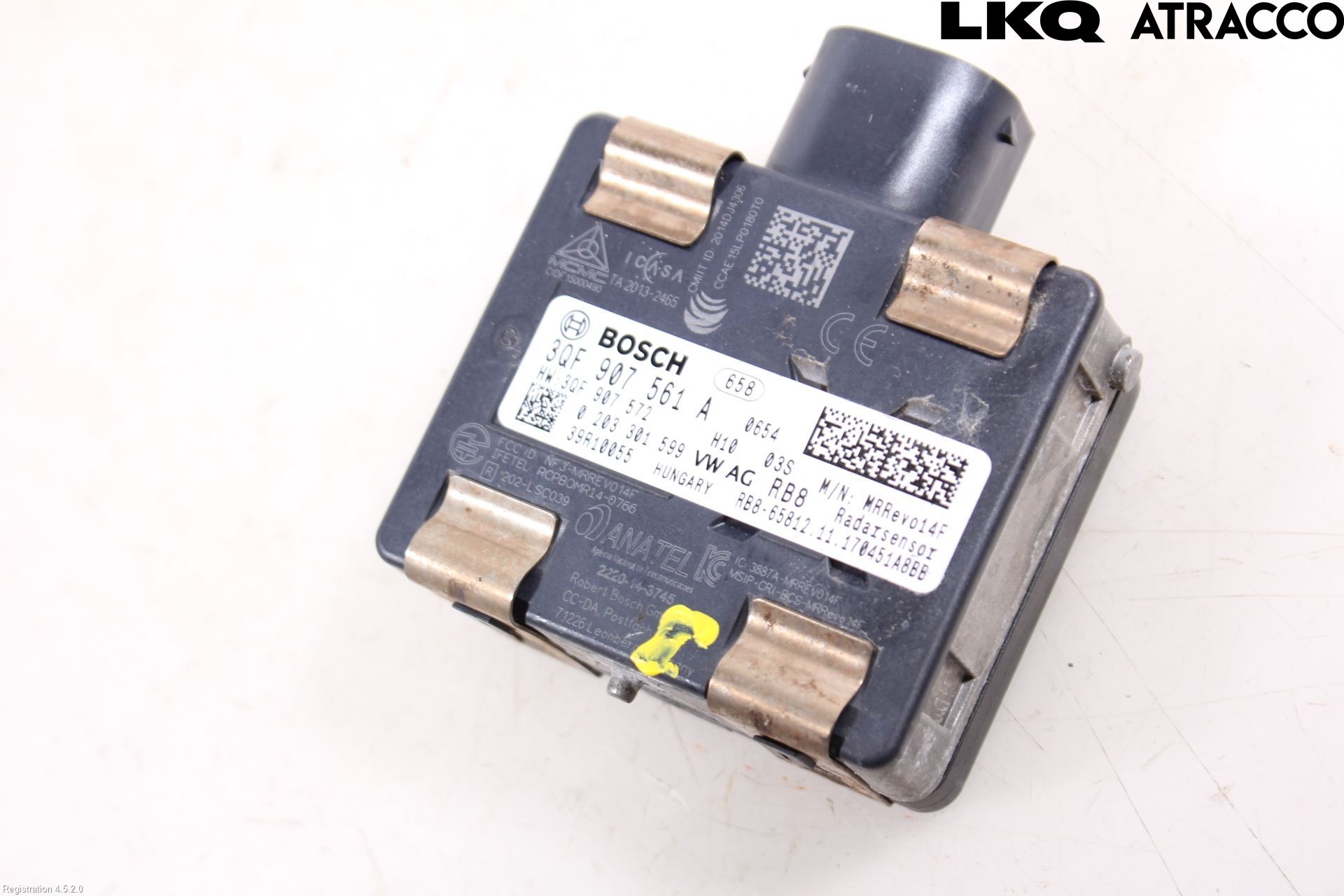 Volkswagen VW GOLF / E-GOLF VII 13-20 Sensor Aktivt Kollisionsskydd