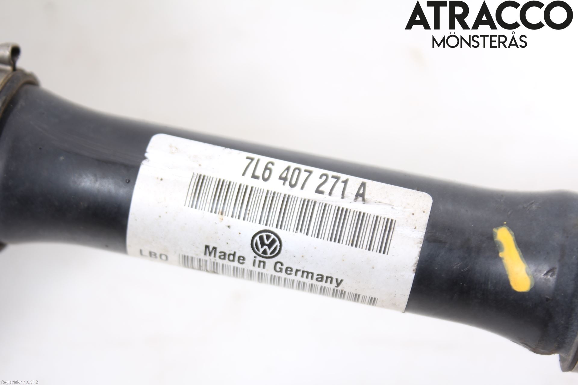 Volkswagen VW TOUAREG 7L 03-10 Drivaxel Fram Vänster