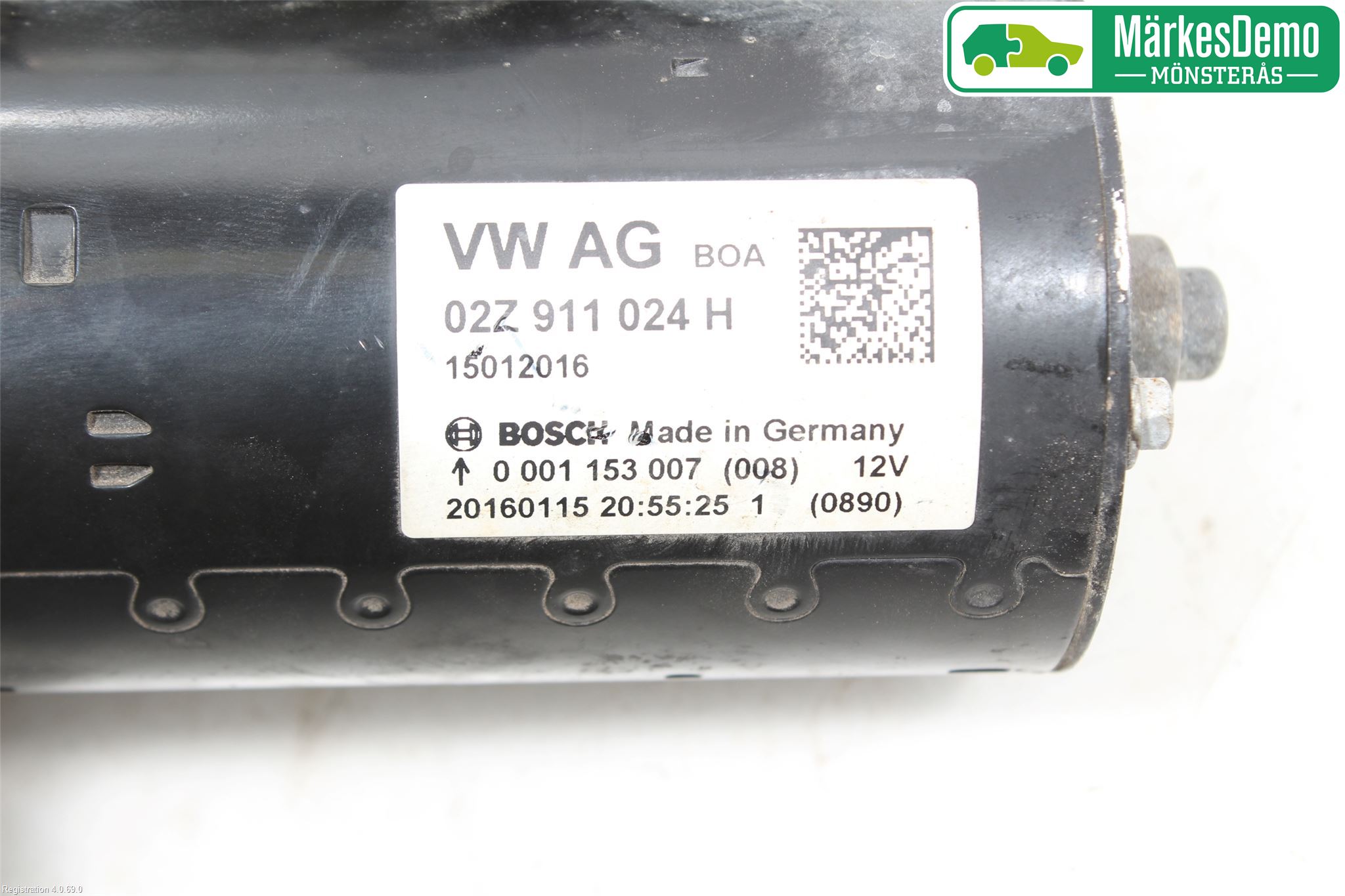 Volkswagen VW CADDY 16-20 Startmotor Diesel