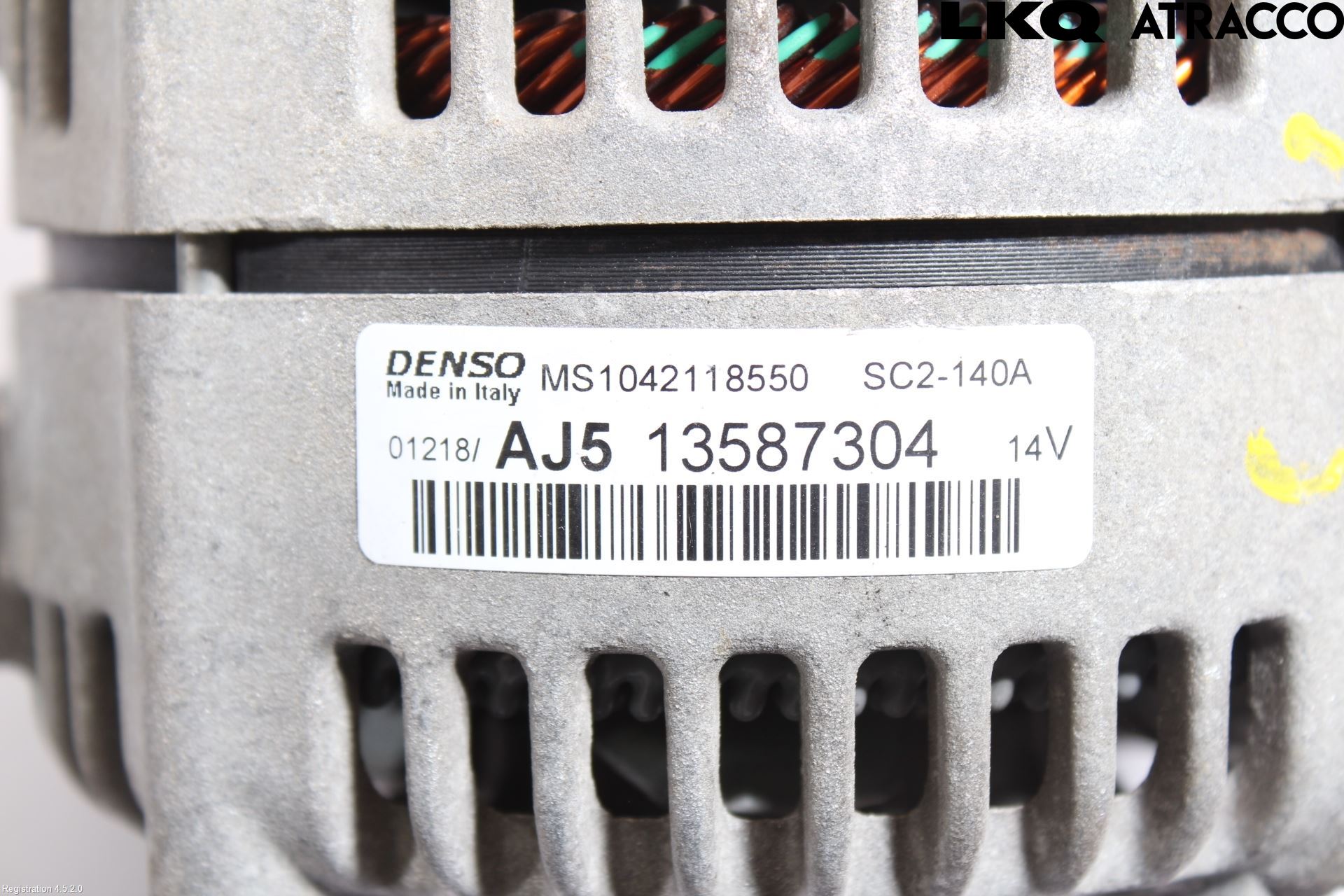 Opel ASTRA K 16-22 Generator