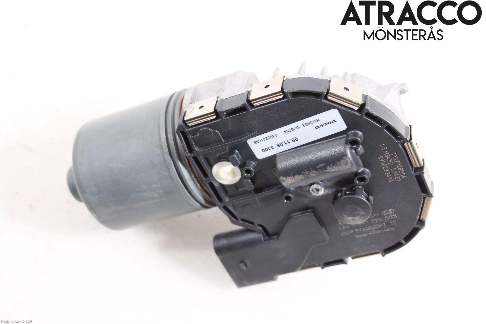 Volvo C30 07-10 Torkarmotor Vindruta