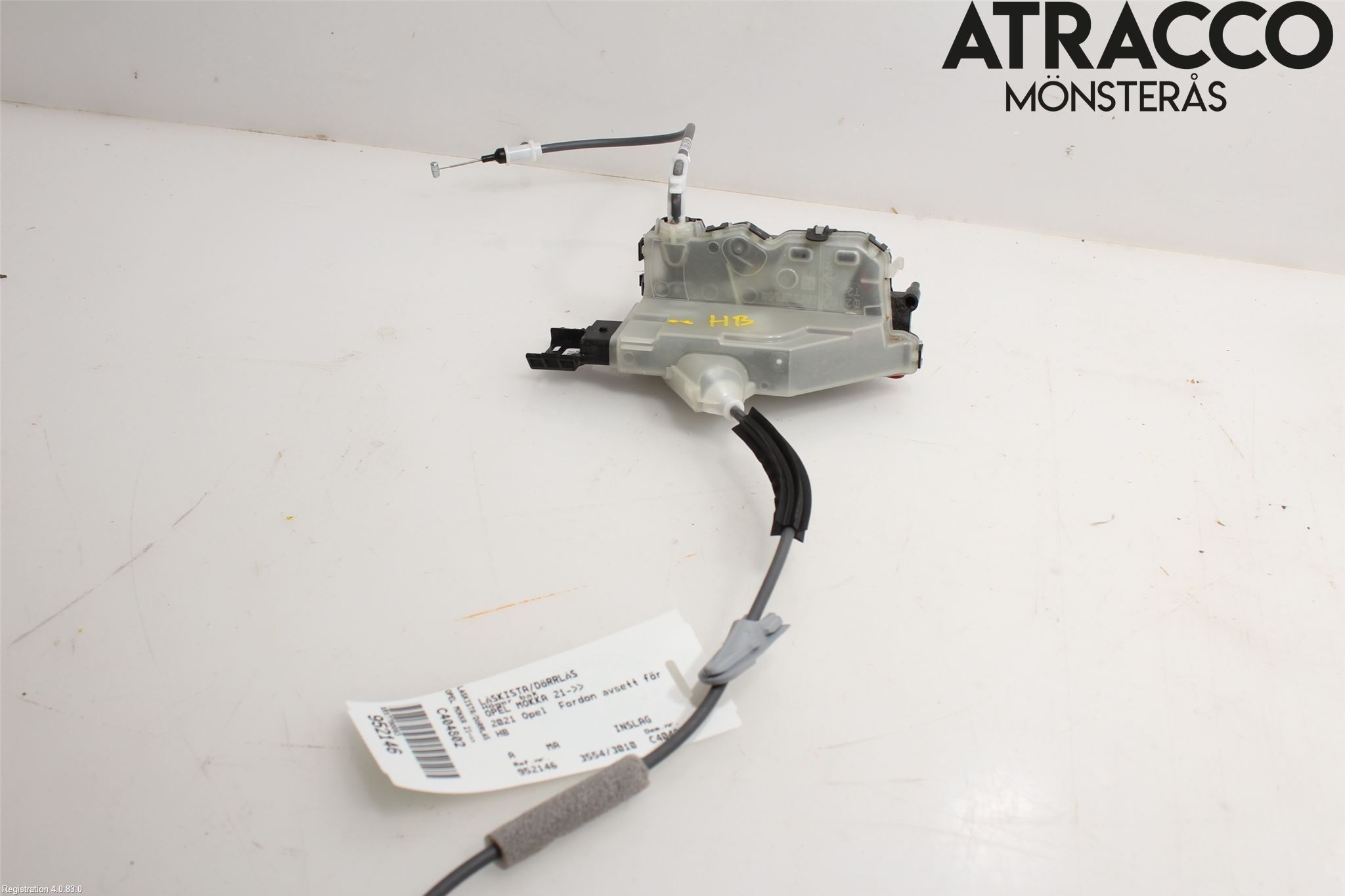 Opel MOKKA 21- Låskista-Dörrlås