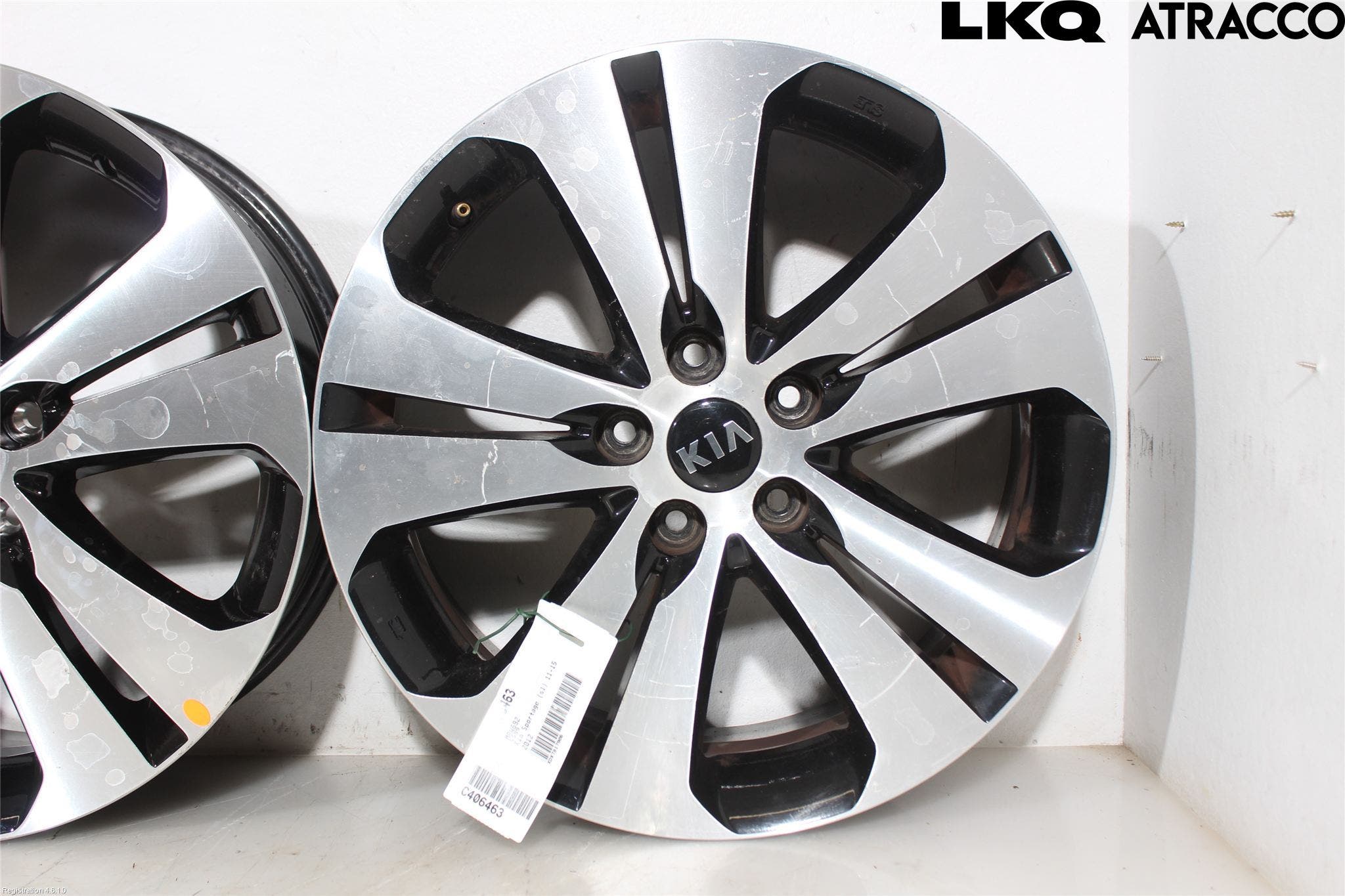 Kia SPORTAGE (SL) 11-15 Fälgsats Aluminium