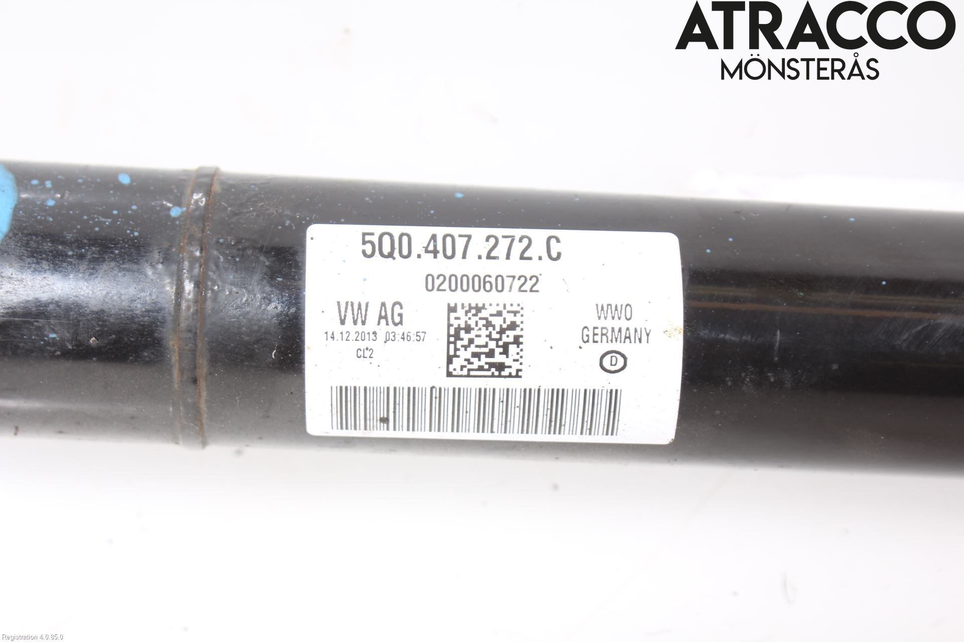 Volkswagen VW GOLF / E-GOLF VII 13-20 Drivaxel Fram Höger