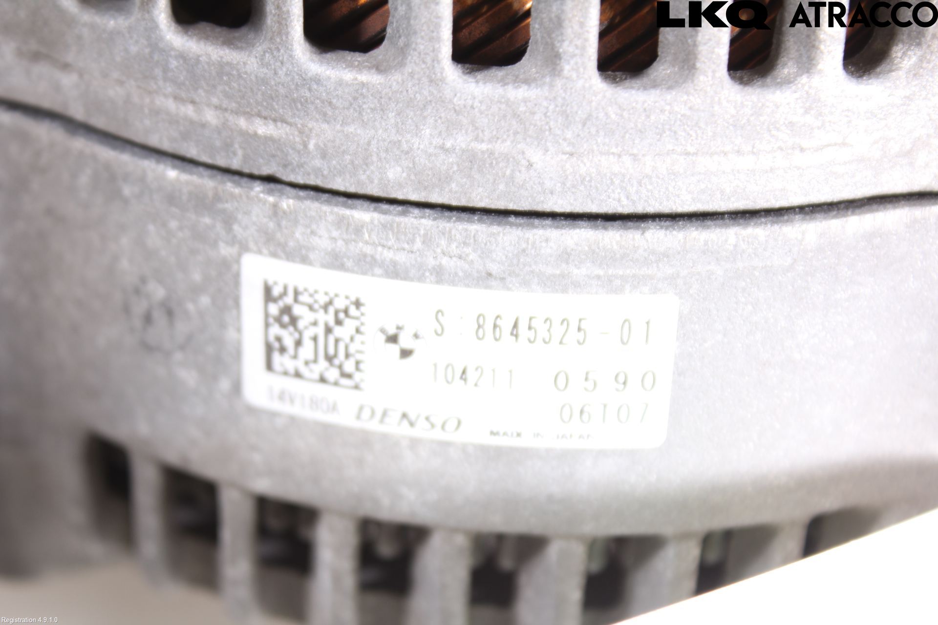 BMW 1 F20/F21 11-19 Generator