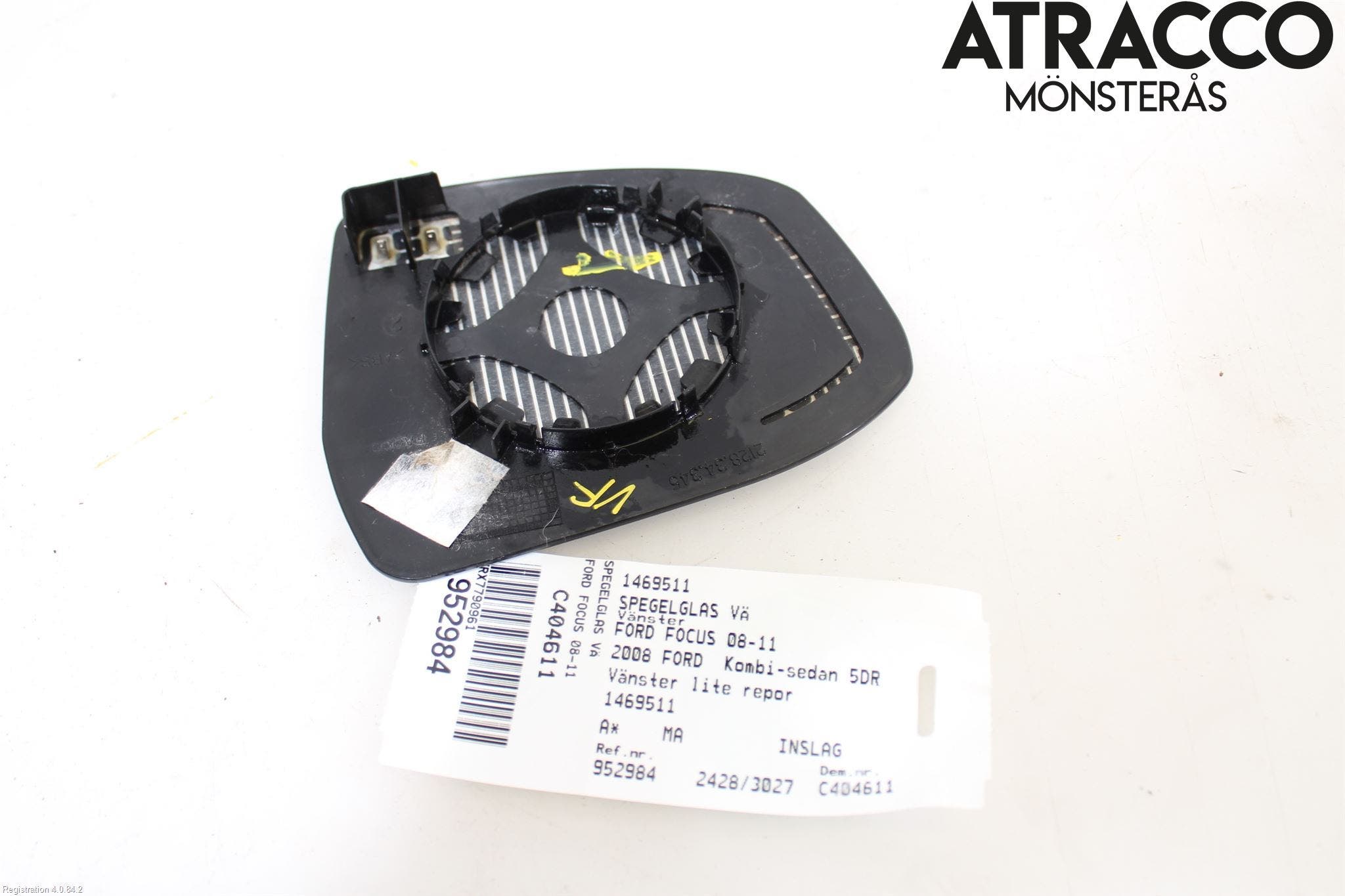 Ford FOCUS 08-11 Spegelglas Vä