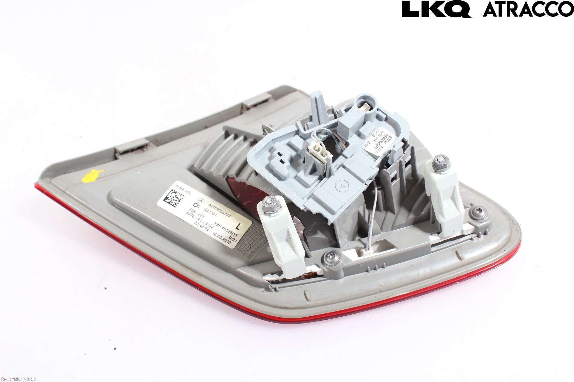 Mercedes-Benz MB B-KLASS (W246/W242) 12-19 Bakljus Lucka Vä