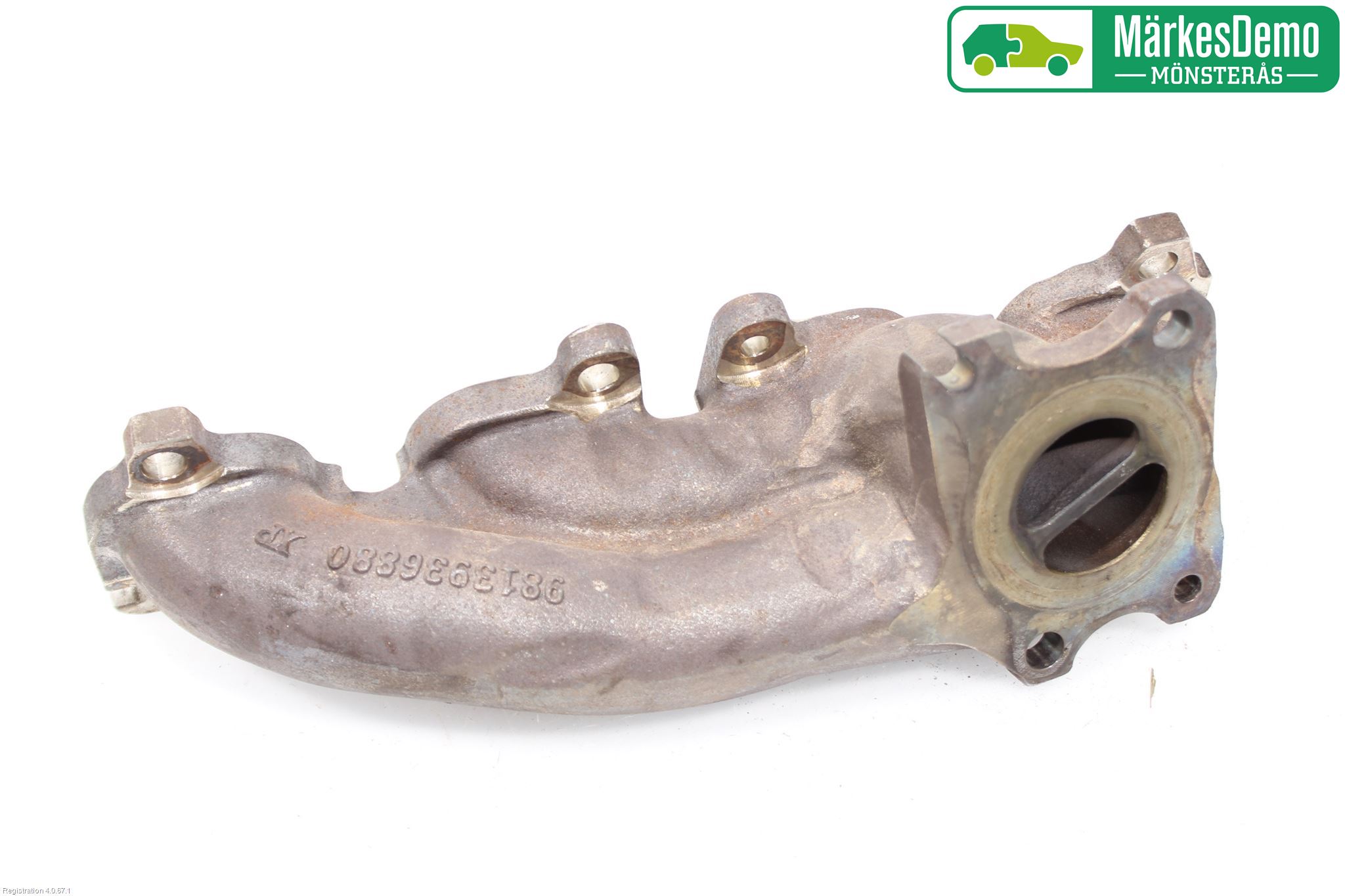 Citroen DS 7 CROSSBACK 19-23 Grenrör Avgas